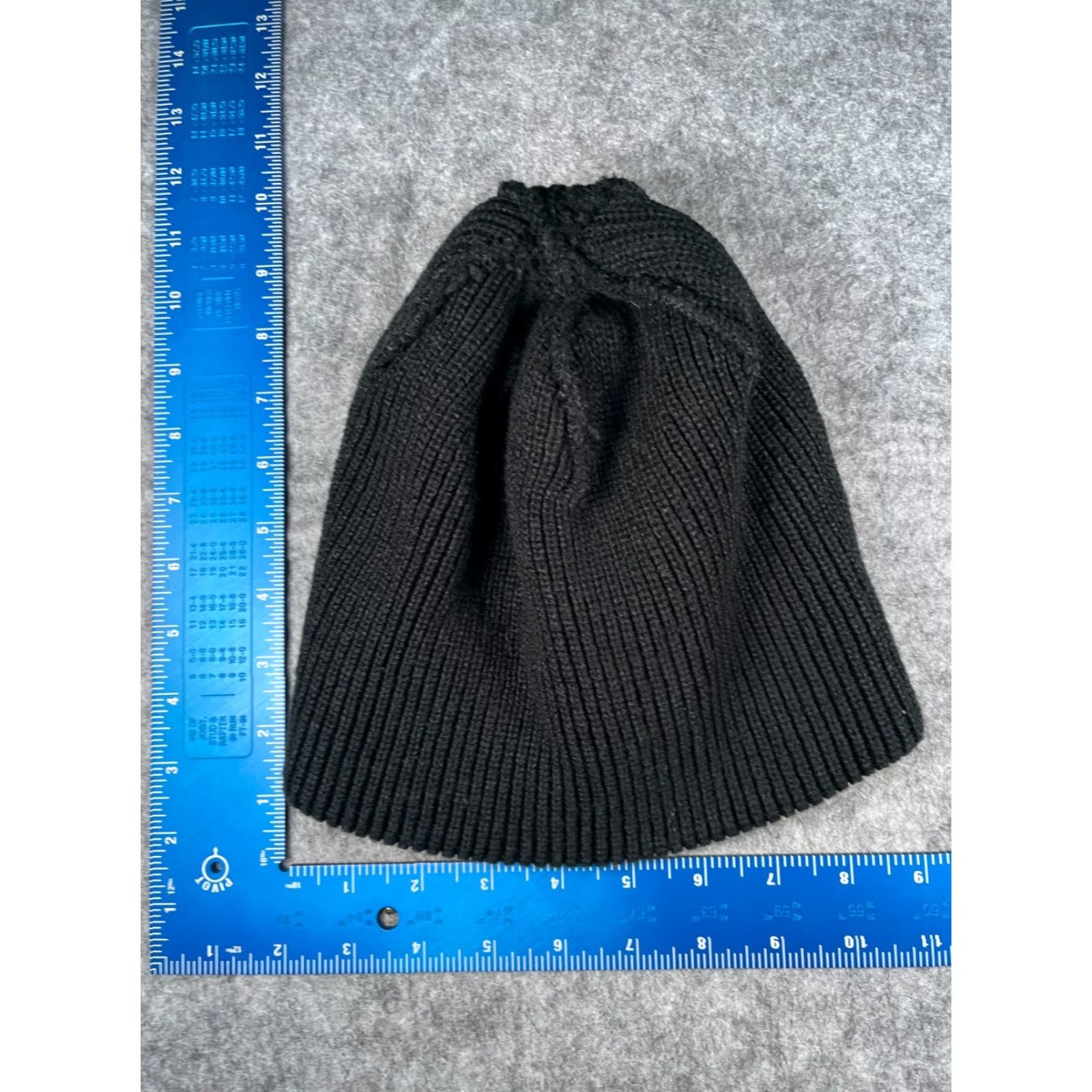 Vintage Angela & William Beanie Adult One Size Black 100% Acrylic Knit Hat Men Beanie Black One Size Angela & William Mens Beanie 100% Acrylic Knit Hat Size ONE SIZE - 6 Thumbnail