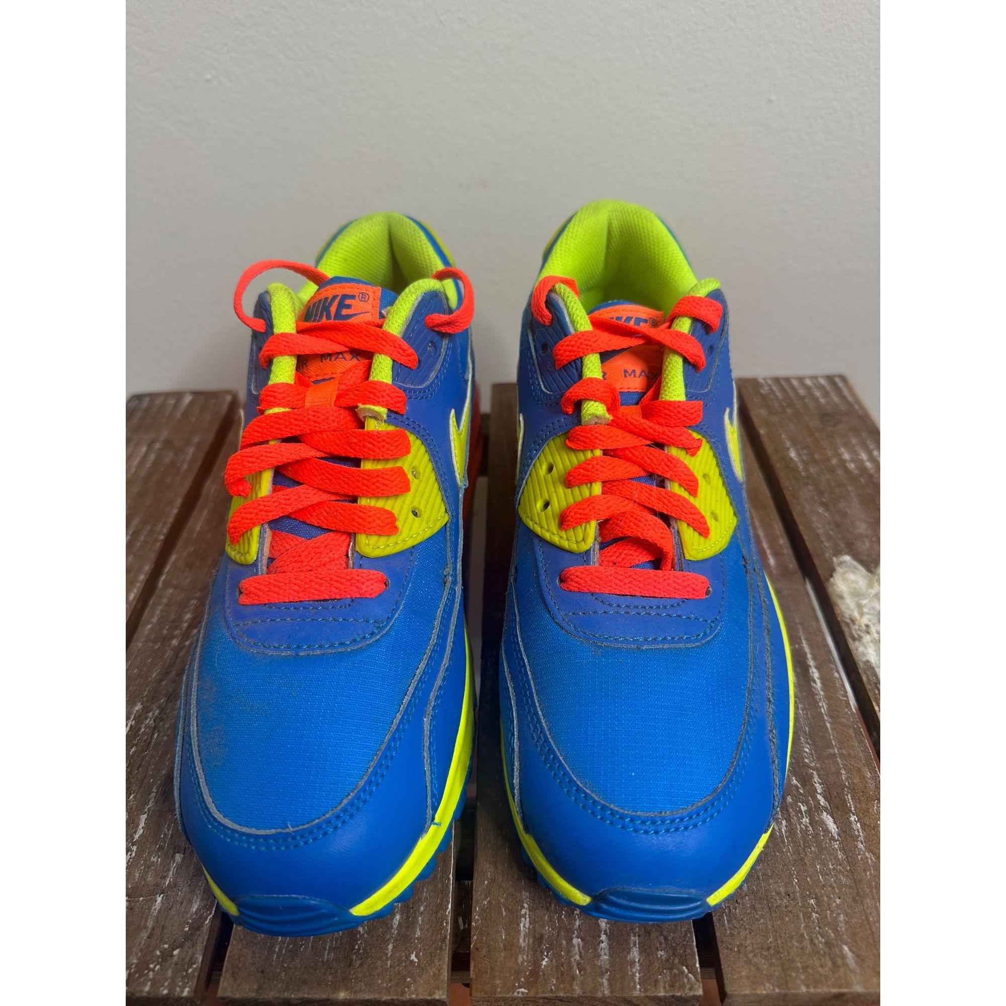 Nike Nike(GS) Nike Air Max 90 'Photo Blue' Size US 6 / EU 39 - 1 Thumbnail