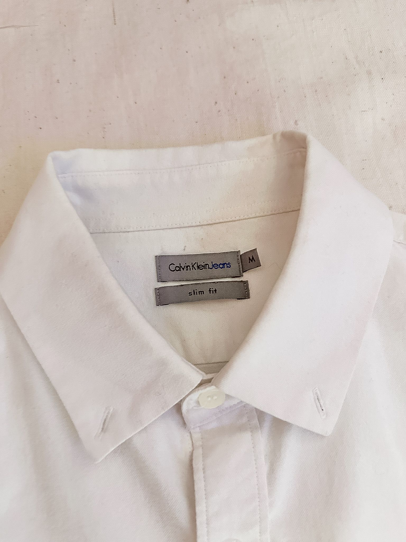 Calvin Klein Calvin Klein Slim Fit Button-up Shirt Size US M / EU 48-50 / 2 - 6 Thumbnail
