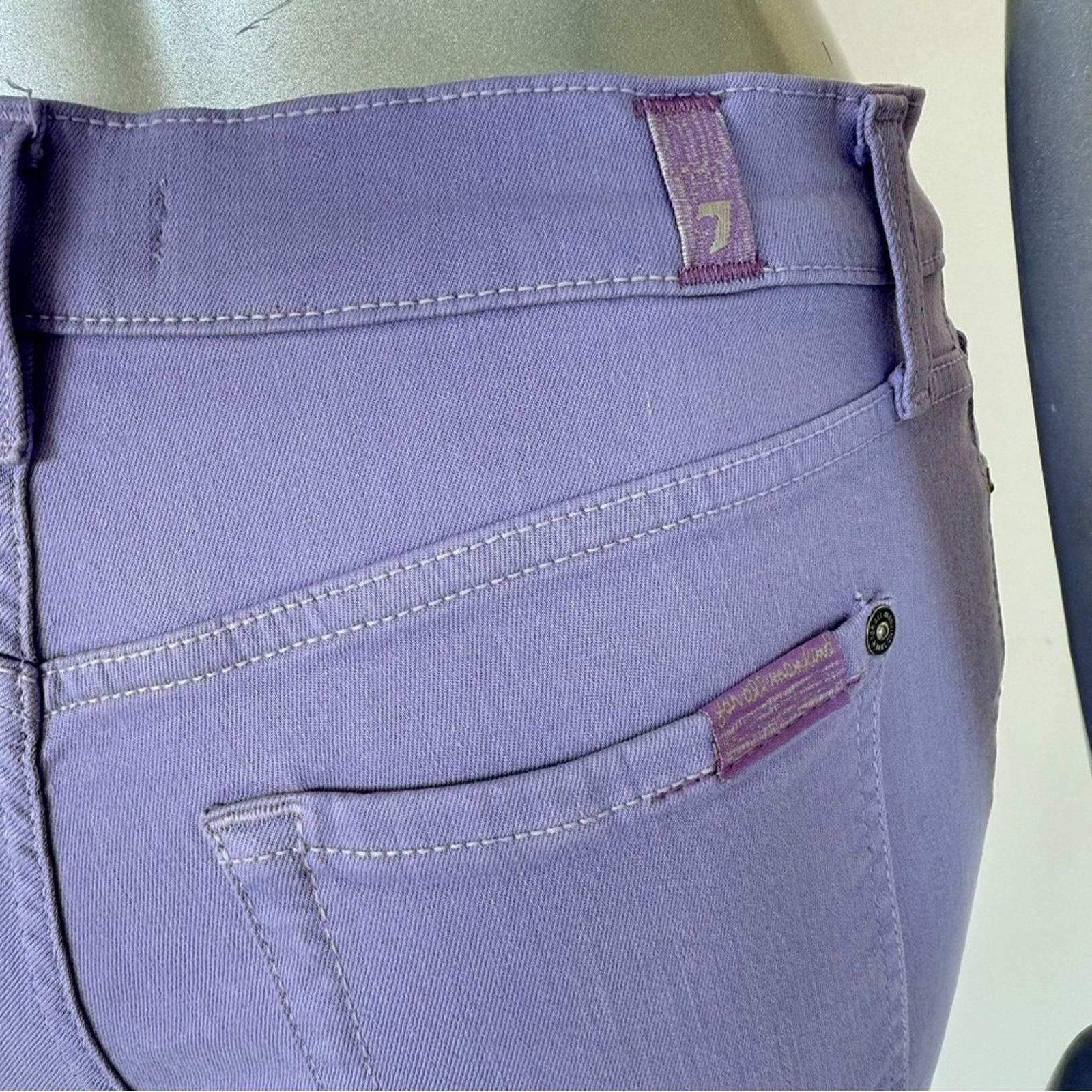 7 For All Mankind 7 for All Mankind women skinny jeans size 27 US Size 27" / US 4 / IT 40 - 4 Thumbnail