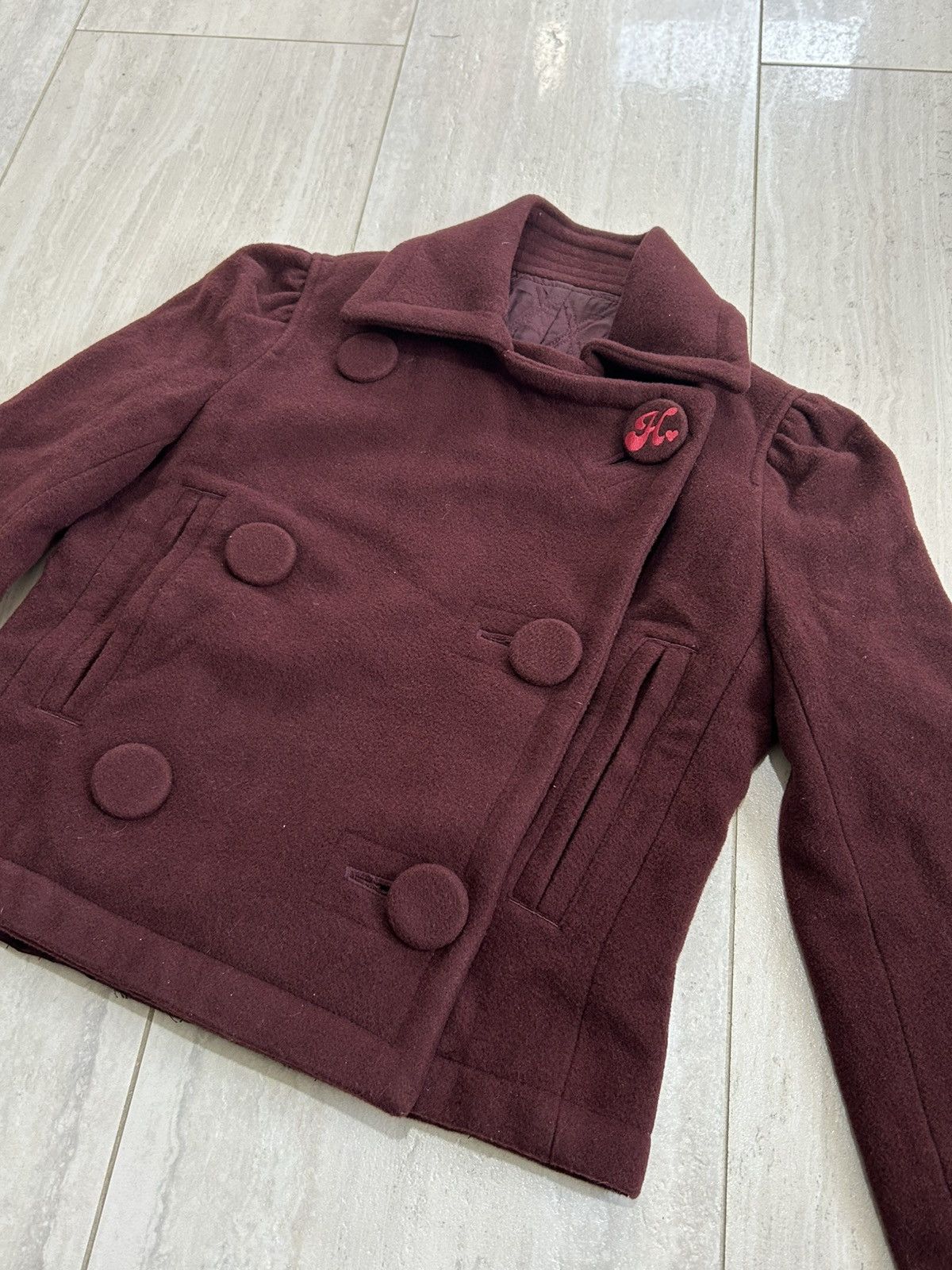 Hysteric Glamour Vintage Archive Hysteric Glamour BigButton Hysterics Peacoat Size S / US 4 / IT 40 - 7 Thumbnail
