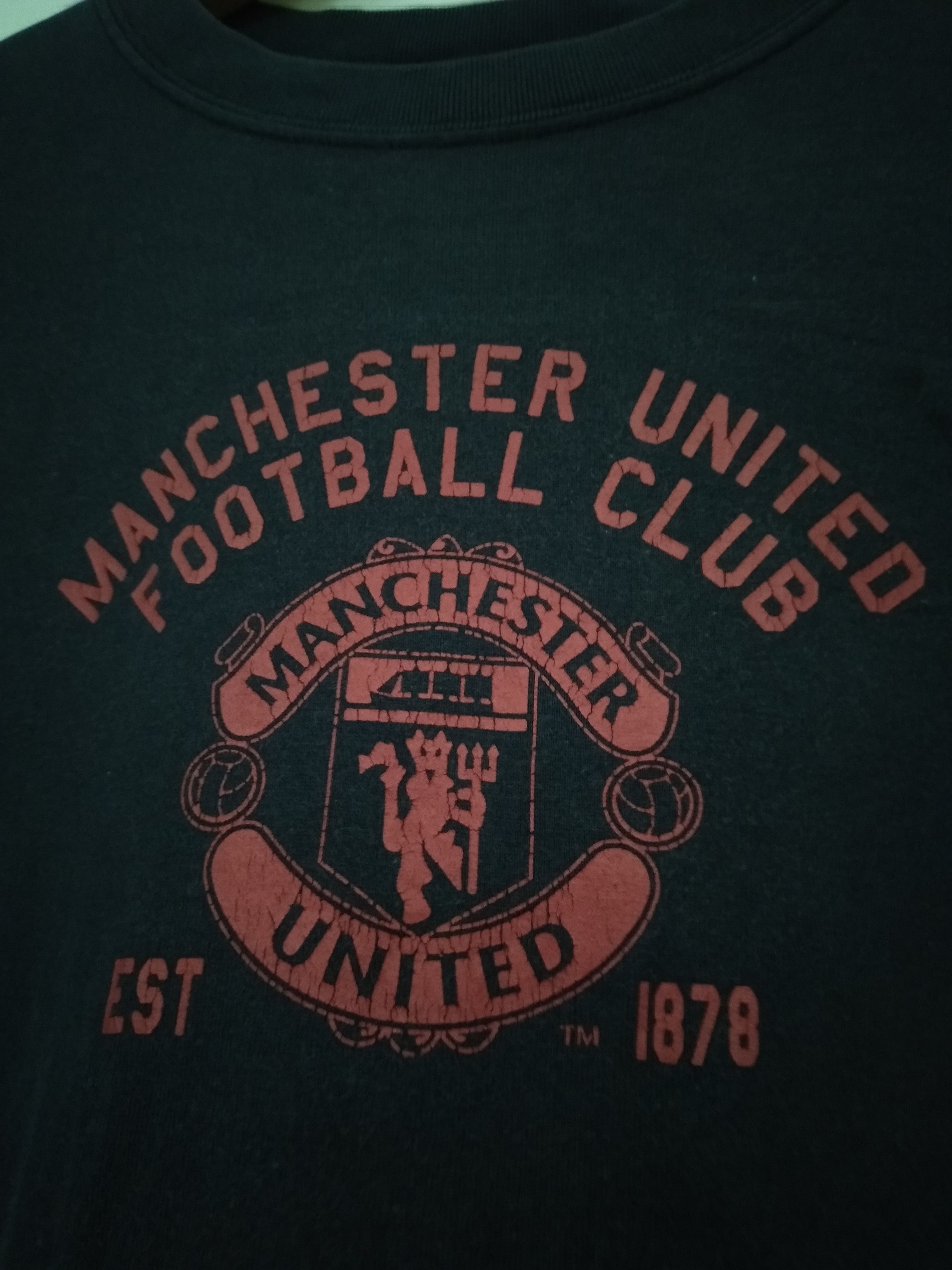 Vintage VTG Manchester United FC official t shirt rare Size US S / EU 44-46 / 1 - 7 Thumbnail
