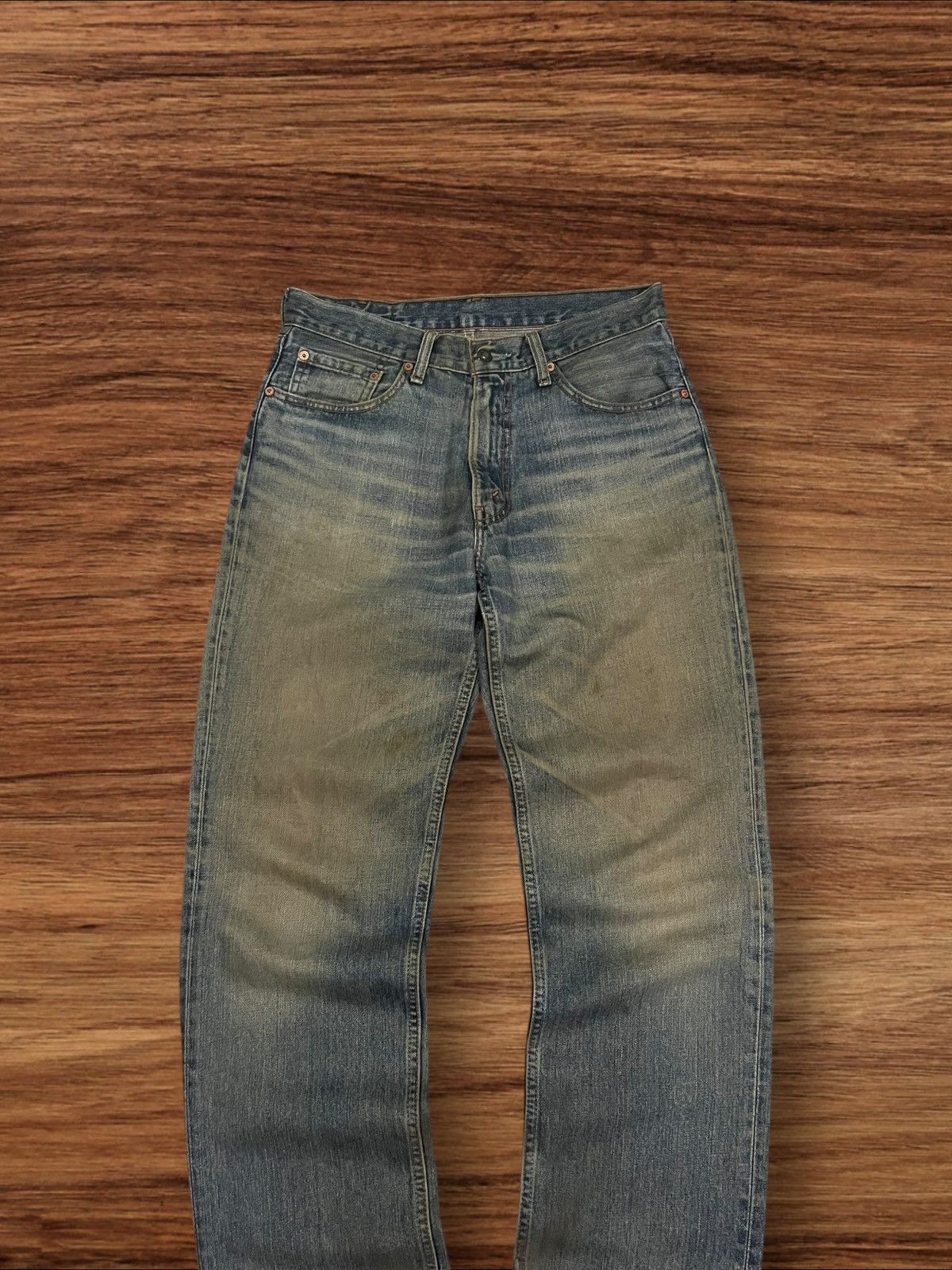 Levi's Vintage Levi’s 502 Japanese Baggy Style Mud Wash Loose Jeans Size US 32 / EU 48 - 3 Thumbnail