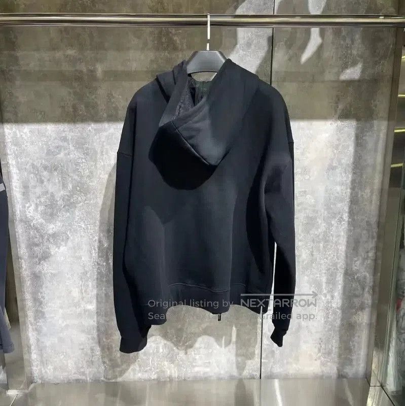Dior Dior Men's Black Cotton Zip-Up Hoodie . Size US L / EU 52-54 / 3 - 2 Thumbnail