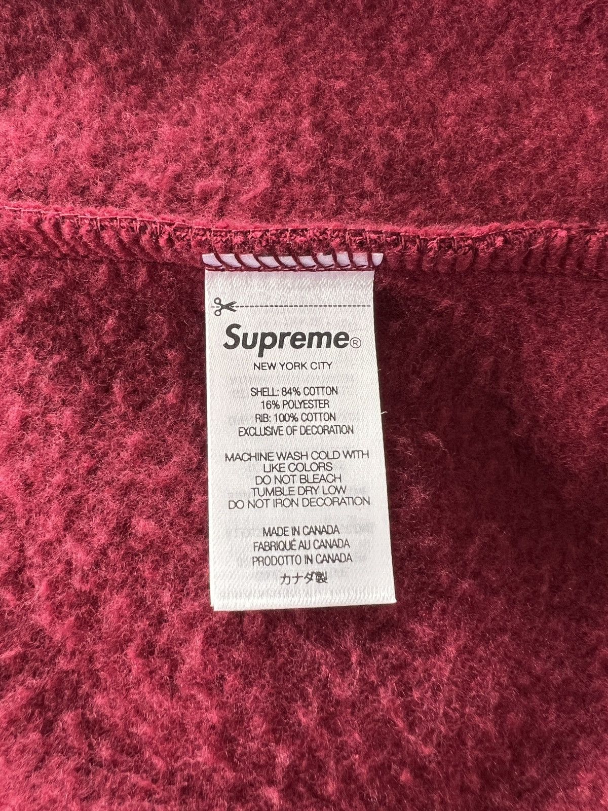 Supreme Supreme “Box Logo” Crewneck FW22 / Large / Cardinal Size US L / EU 52-54 / 3 - 5 Thumbnail