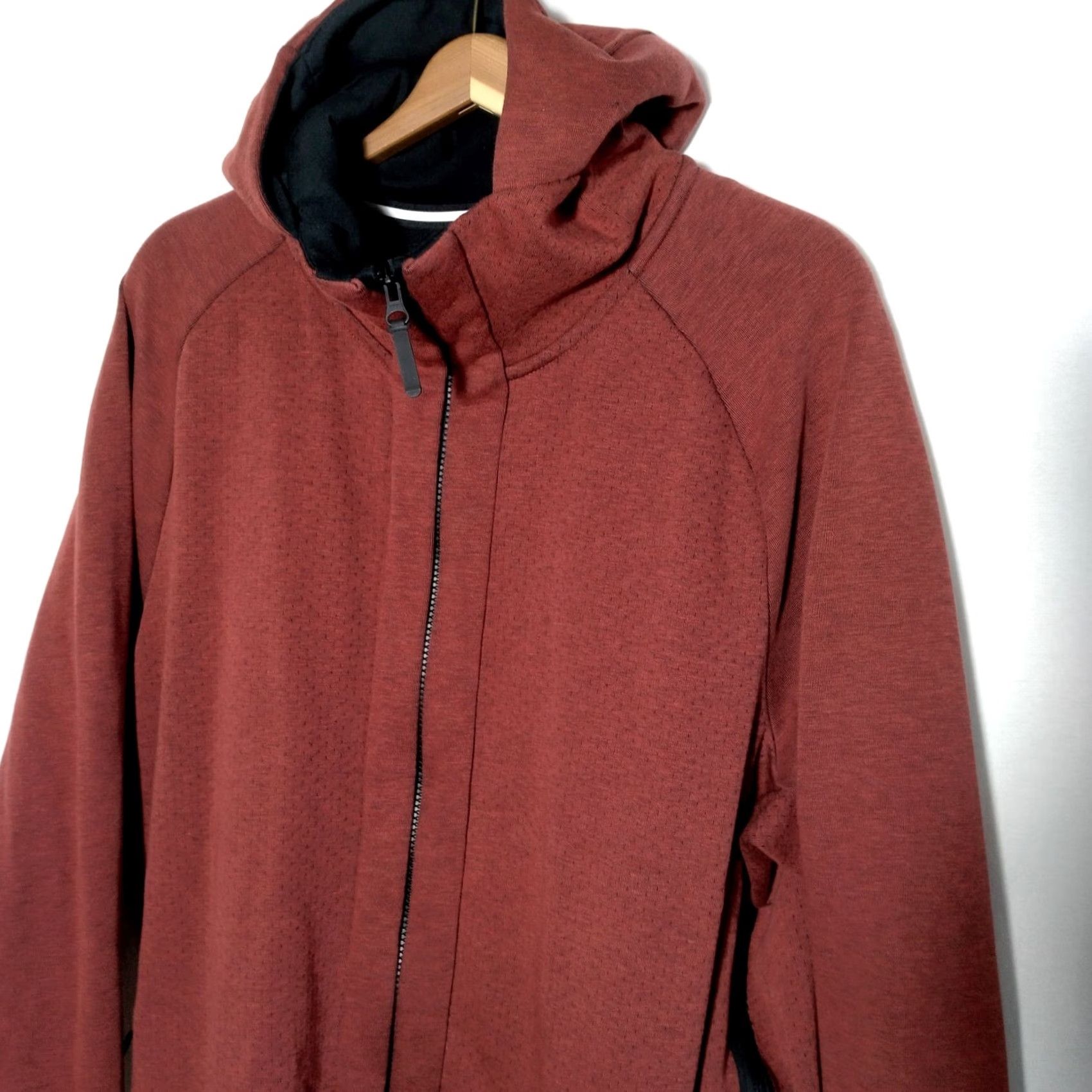 Nike Nike Tech Fleece Hoodie Men XXL Cayenne 2 Way Zipper Full Zip Sweatshirt Pocket Logo Sportswear Size US XXL / EU 58 / 5 - 2 Thumbnail