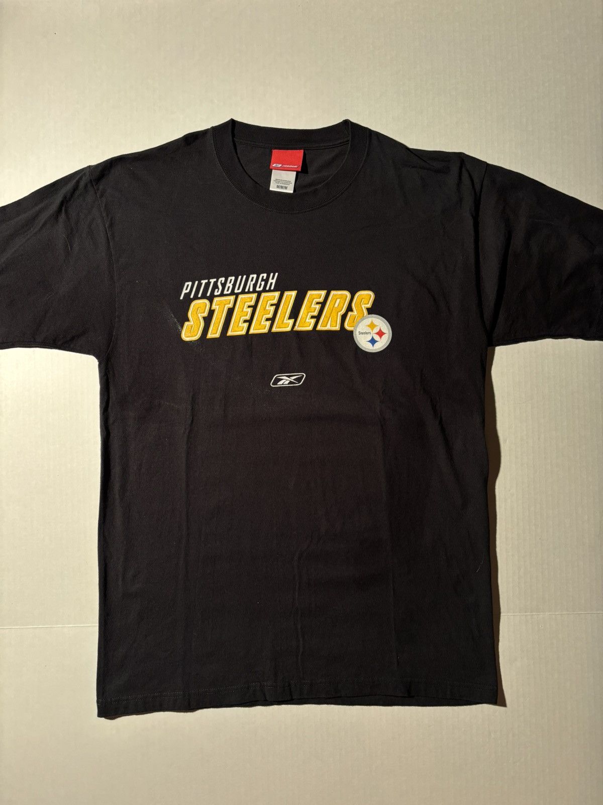 NFL Vtg Reebok Pittsburgh Steelers NFL Football Men’s 2000’s Y2K Size US M / EU 48-50 / 2 - 1 Thumbnail