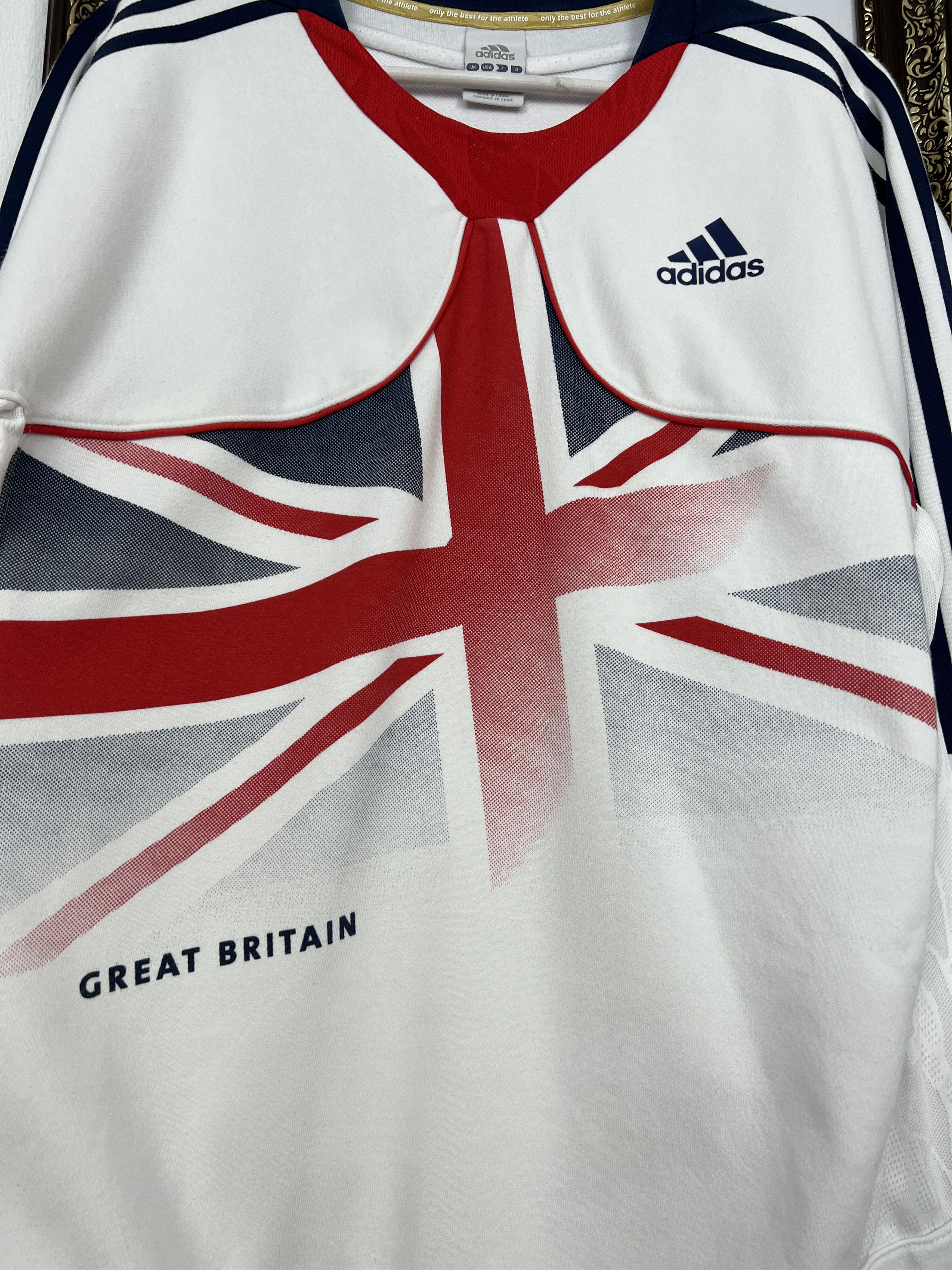 Adidas Vintage Adidas Team GB Olympic Great Britain Sweatshirt Size US M / EU 48-50 / 2 - 3 Thumbnail
