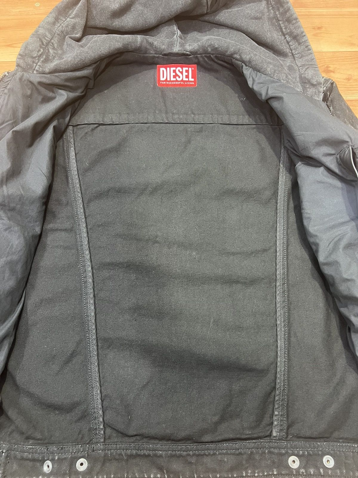 Diesel Diesel L-OCHS leather jacket Size US M / EU 48-50 / 2 - 15 Thumbnail