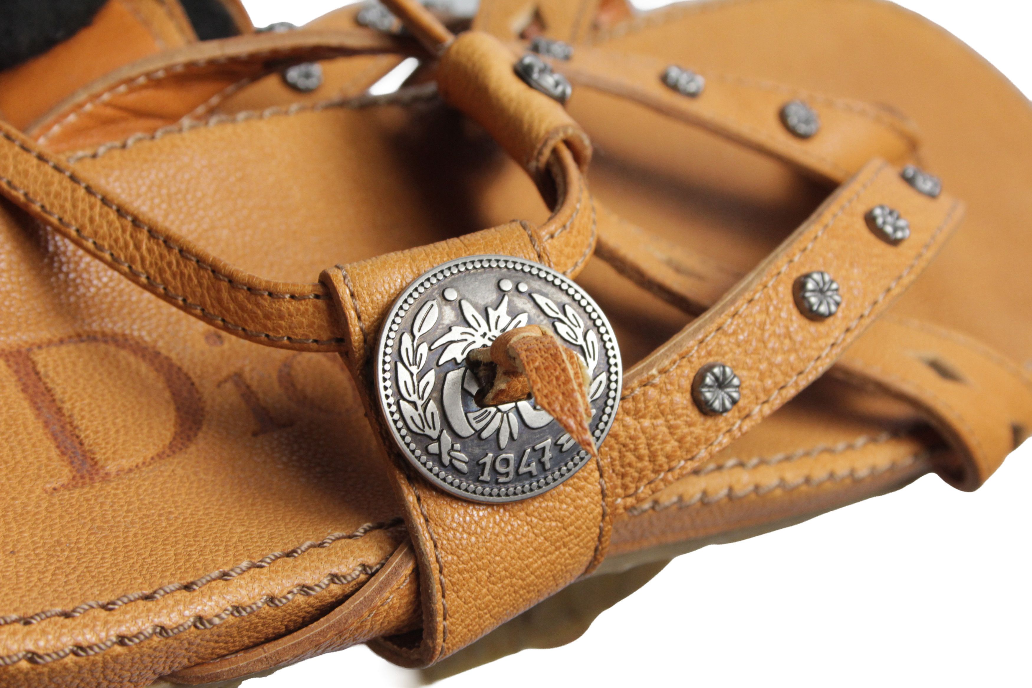 Dior 00S Galliano Era Keychain Y2K Style Sandals Vintage Size US 7 / IT 37 - 4 Thumbnail