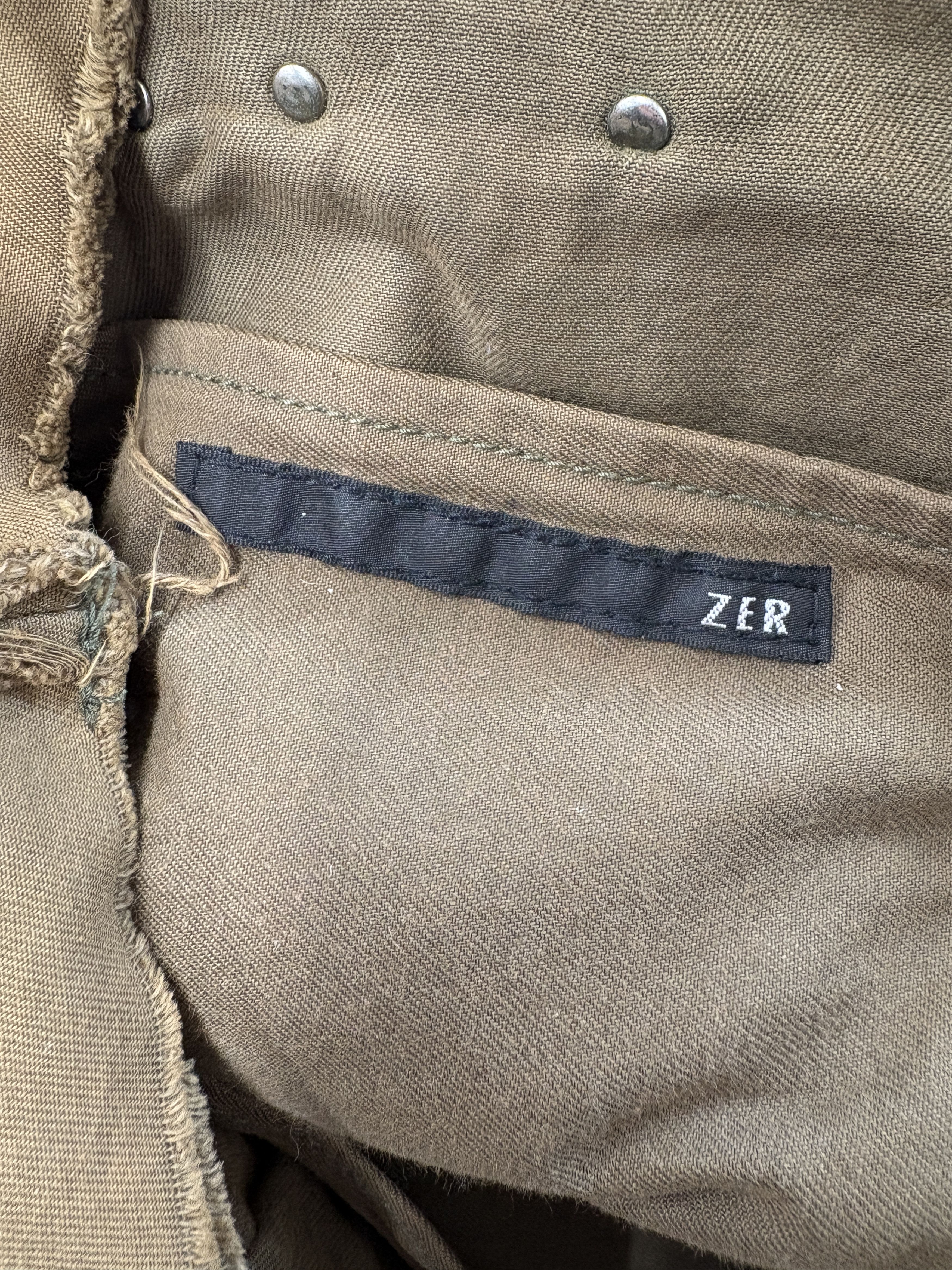 Other Vintage ZER Studded Leather Tote Bag - Japanese Archive Y2K Size ONE SIZE - 7 Thumbnail