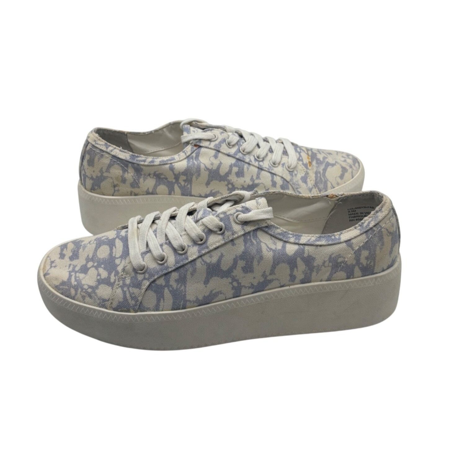 Other Open Edit Landyn Women's Printed Platform Sneaker, Blue Marb Size US 9.5 / IT 39.5 - 9 Thumbnail