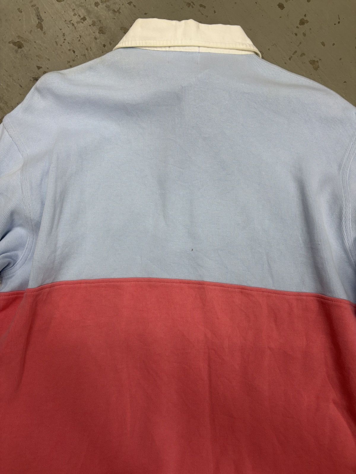 Japanese Brand LUPO DI MARE Sina Cova Sweatshirt Patch Logo Rugby Polo Size US L / EU 52-54 / 3 - 9 Thumbnail