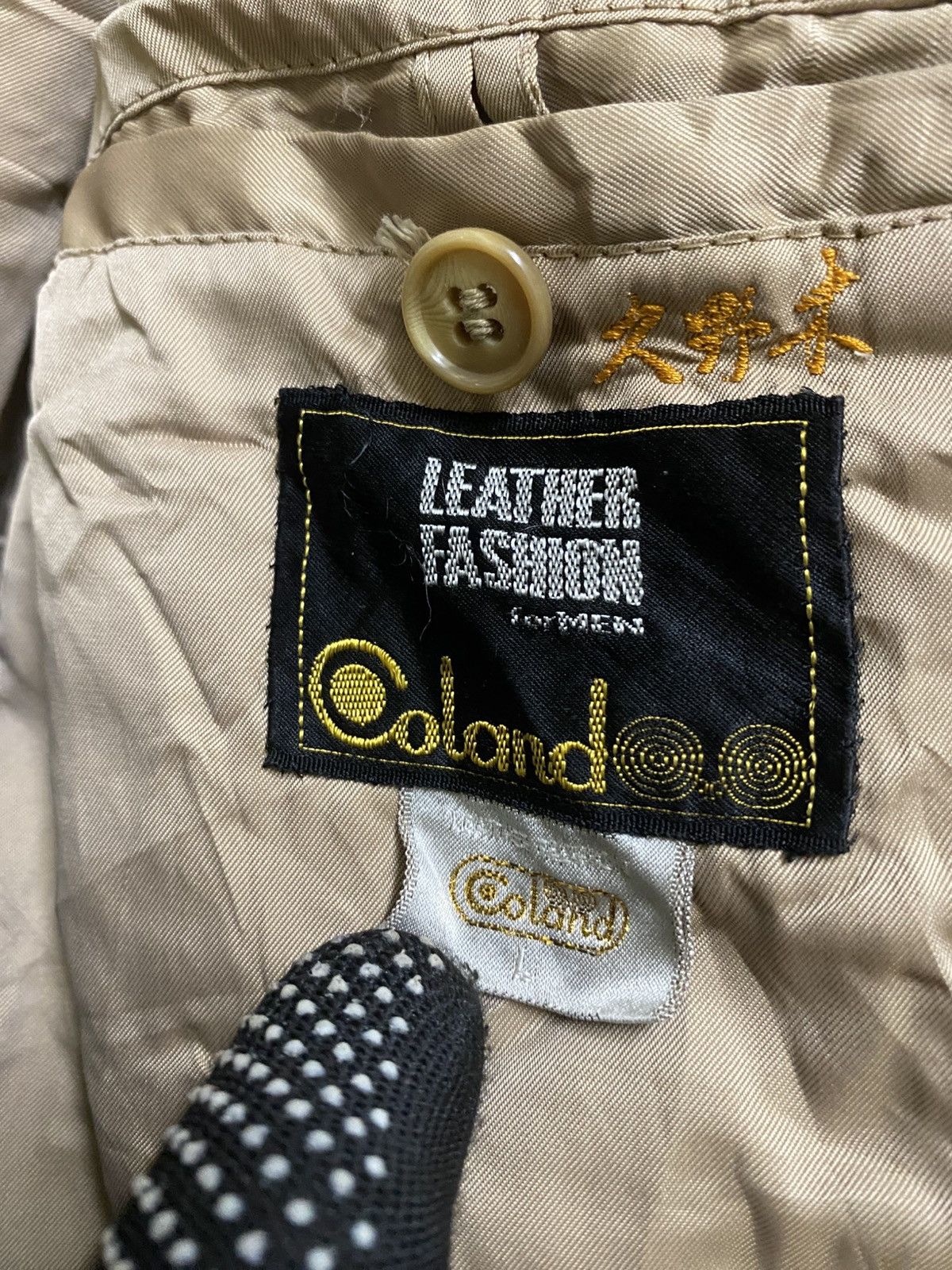 Vintage Vintage Colandy Brown Leather Soft Lambskin Sports Coat Size US M / EU 48-50 / 2 - 7 Thumbnail