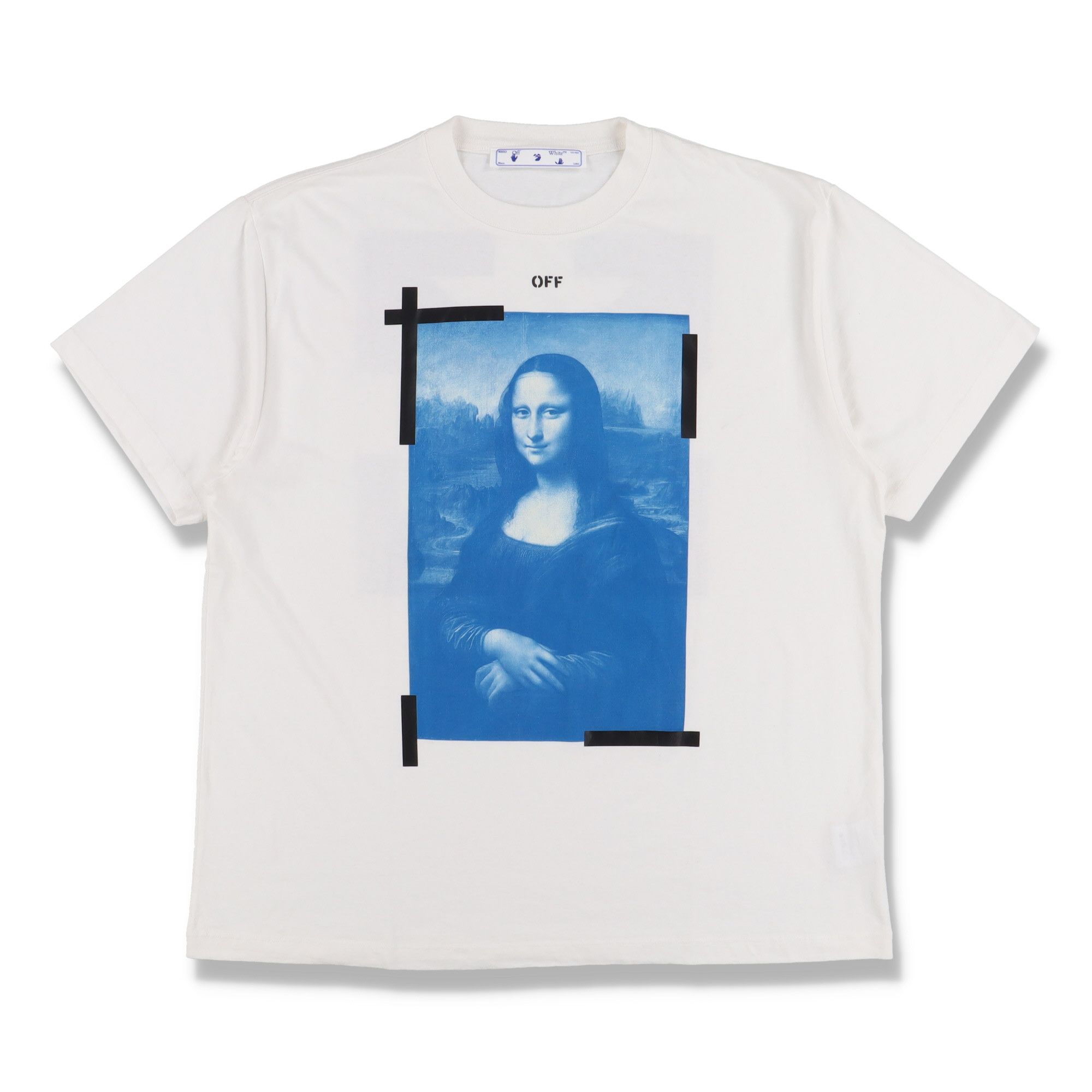 Off-White White Mona Lisa Arrows Oversized T-Shirt Size US XXL / EU 58 / 5 - 1 Thumbnail