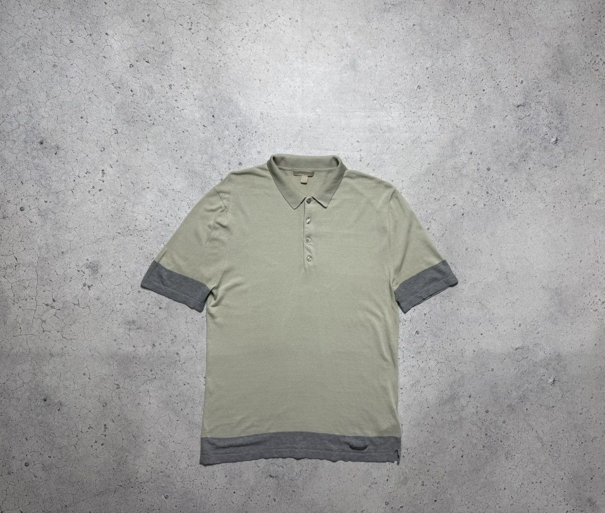 Burberry Burberry Brit Luxury Polo Shirt Vintage Size US M / EU 48-50 / 2 - 1 Thumbnail