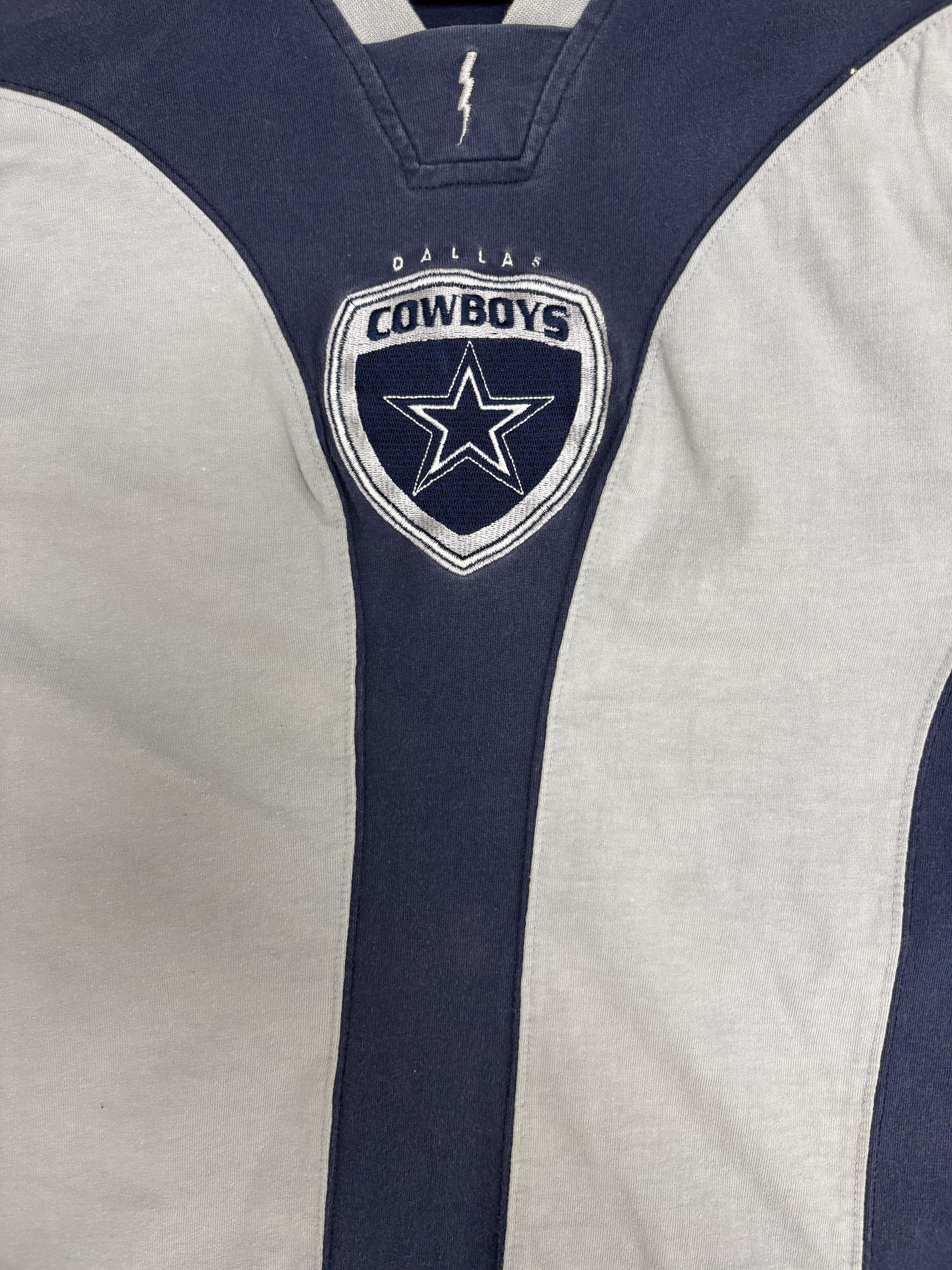 Vintage Dallas Cowboys Stitched Vintage Blue T-Shirt Tee Size US M / EU 48-50 / 2 - 2 Thumbnail