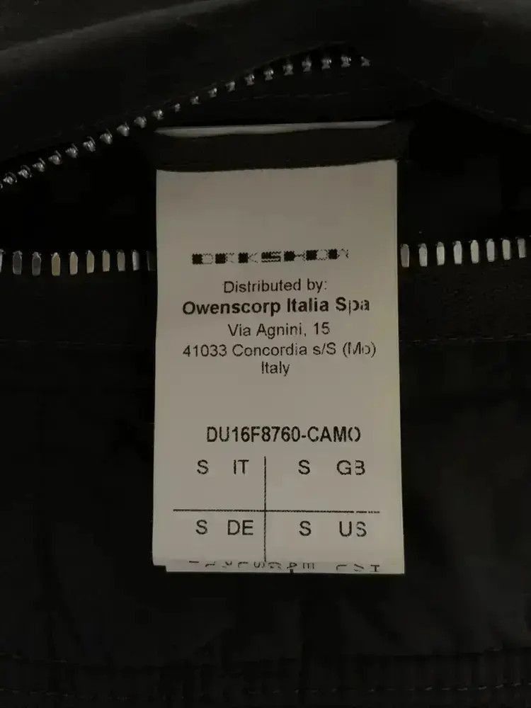 Rick Owens Rick Owens Drkshdw Cotton Filled Bomber-2507 Size US S / EU 44-46 / 1 - 3 Thumbnail