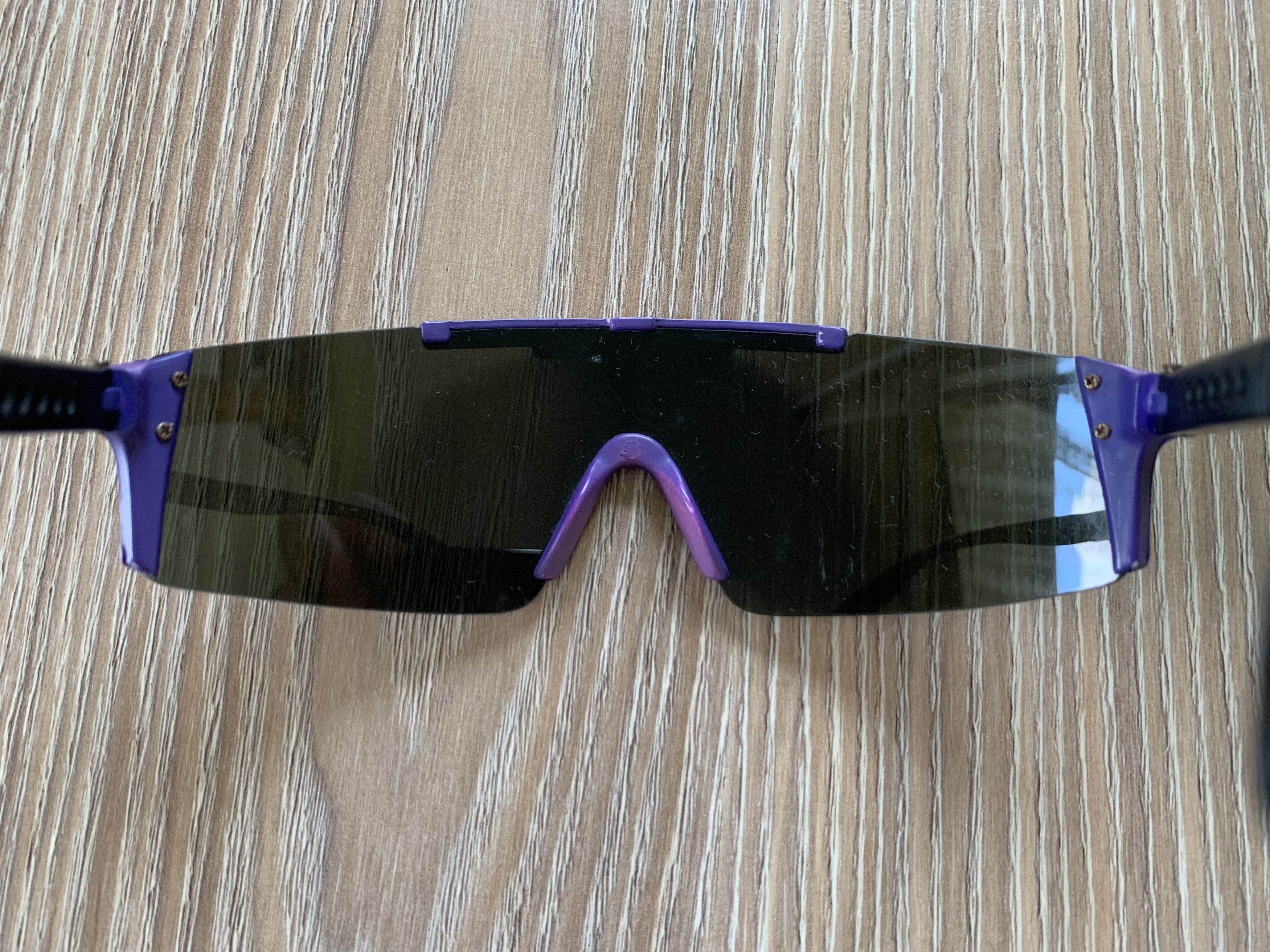Designer Hype Ski Acid Vintage Sunglasses Size ONE SIZE - 5 Thumbnail