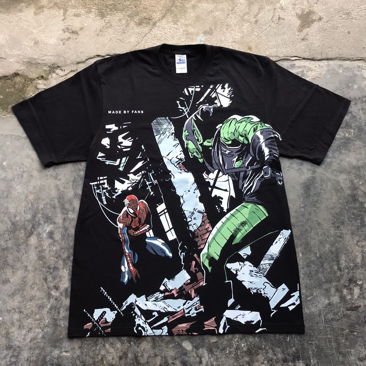 Marvel Comics × Vintage Marvel Comics - Spiderman vs Green Goblin Shirt by fan Size US XL / EU 56 / 4 - 1 Thumbnail