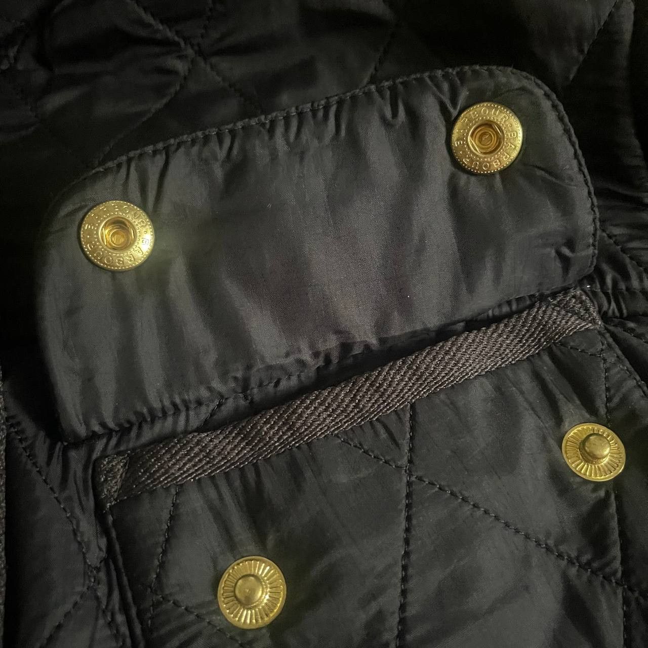 Barbour × Vintage Women’s Quilted Bomber Jacket Barbour International Size 12 Size XL / US 12-14 / IT 48-50 - 13 Thumbnail