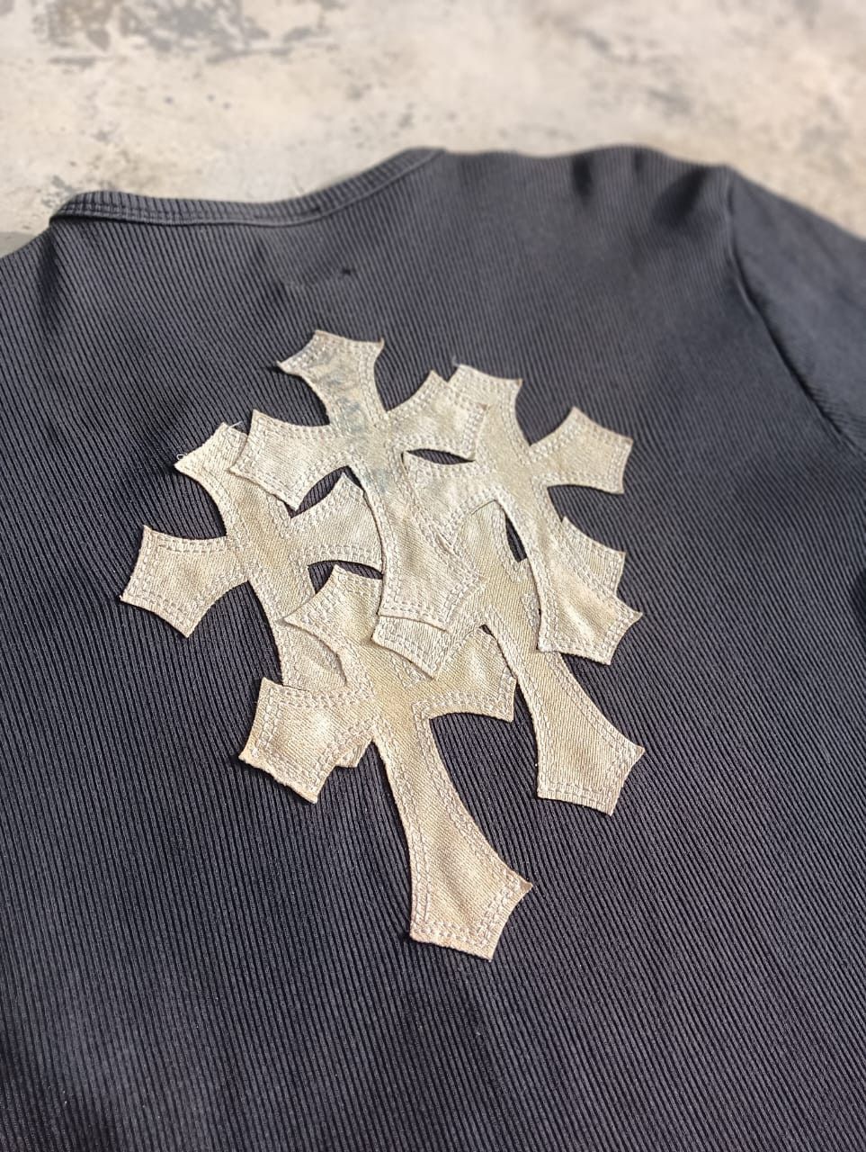 Japanese Brand Chrome hearts parody sun faded tshirts Size US XS / EU 42 / 0 - 4 Thumbnail