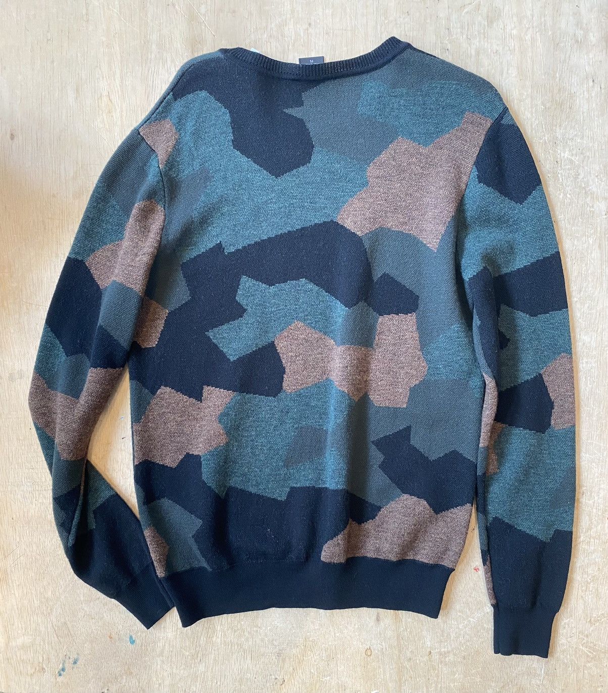 Paul Smith Paul Smith Camo Sweater Size S Size US S / EU 44-46 / 1 - 2 Thumbnail