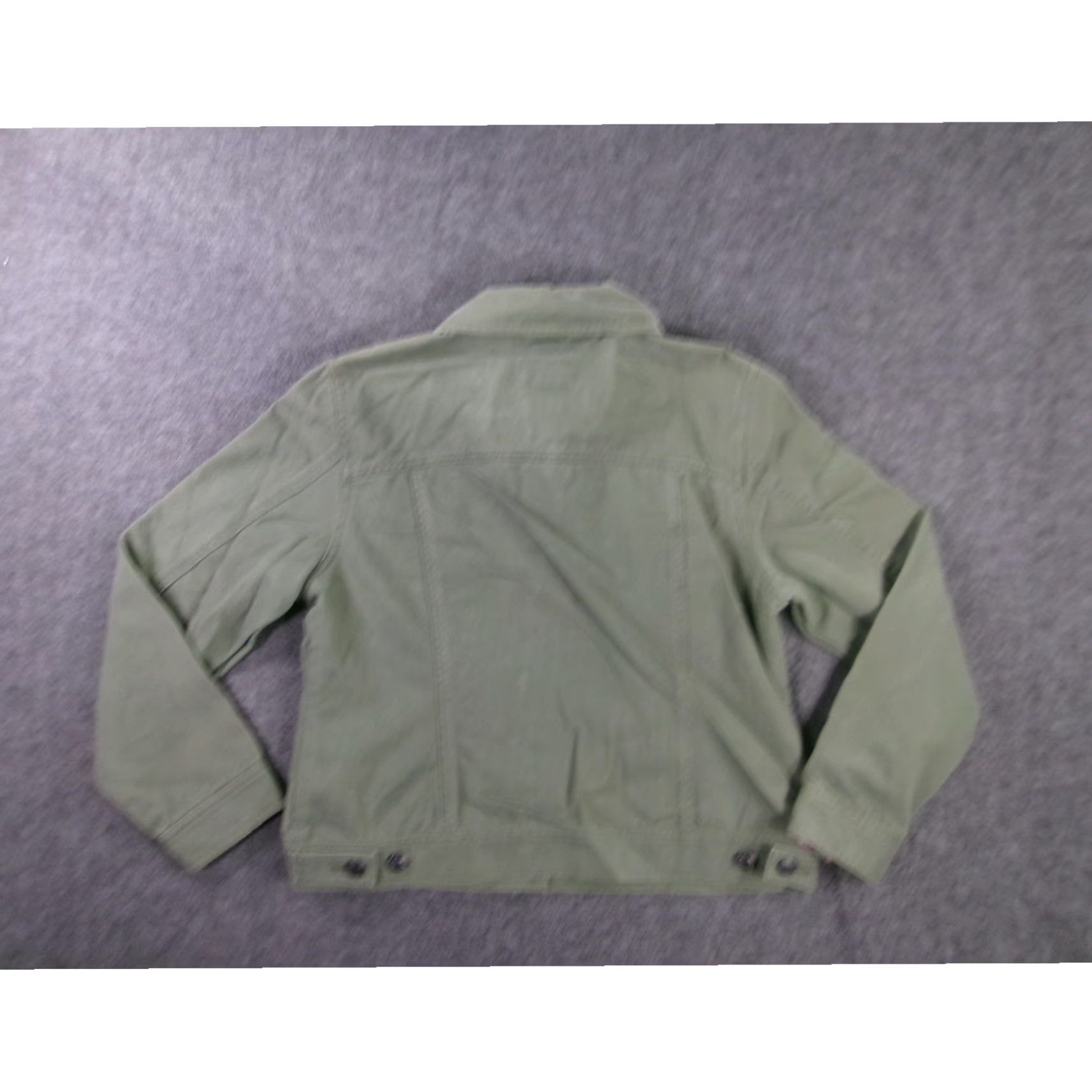 Vintage L.L.Bean Women's Jacket Small Olive Green Cotton Casual Outdoor Fall Spring Workwear Size S / US 4 / IT 40 - 7 Thumbnail