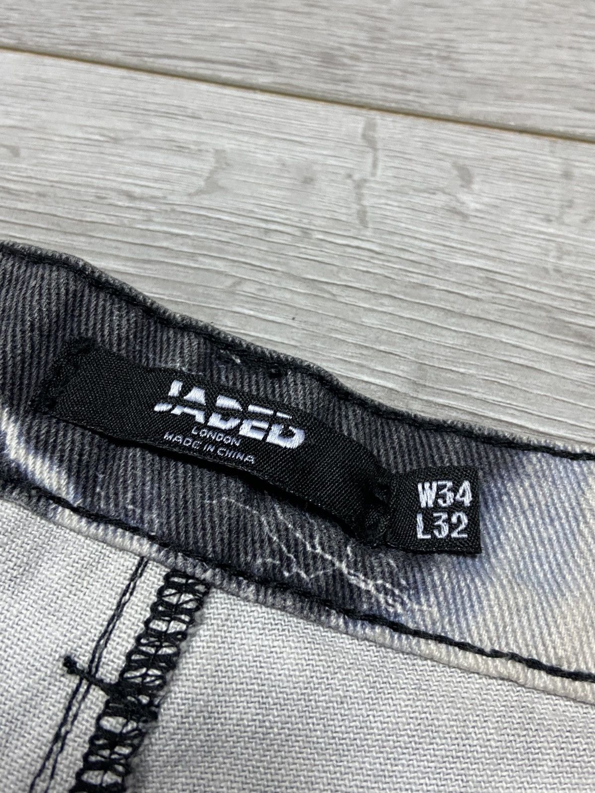 Jaded London Jaded lightning over print designer pants jeans Size US 34 / EU 50 - 4 Thumbnail