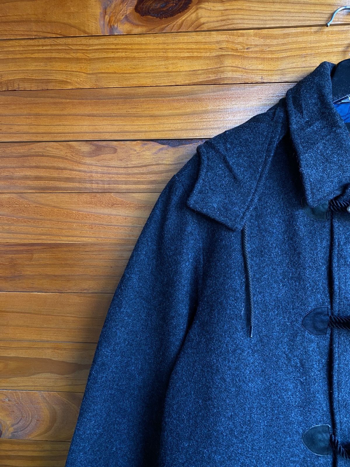 McGregor Vintage McGregor Wool Duffle Coat Hooded Toggle Jacket Grey Size US M / EU 48-50 / 2 - 10 Thumbnail