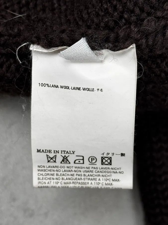Dsquared2 AW2007 Dsquared2 Brown Wool Buttoned Cardigan Sweater Size S / US 4 / IT 40 - 12 Thumbnail