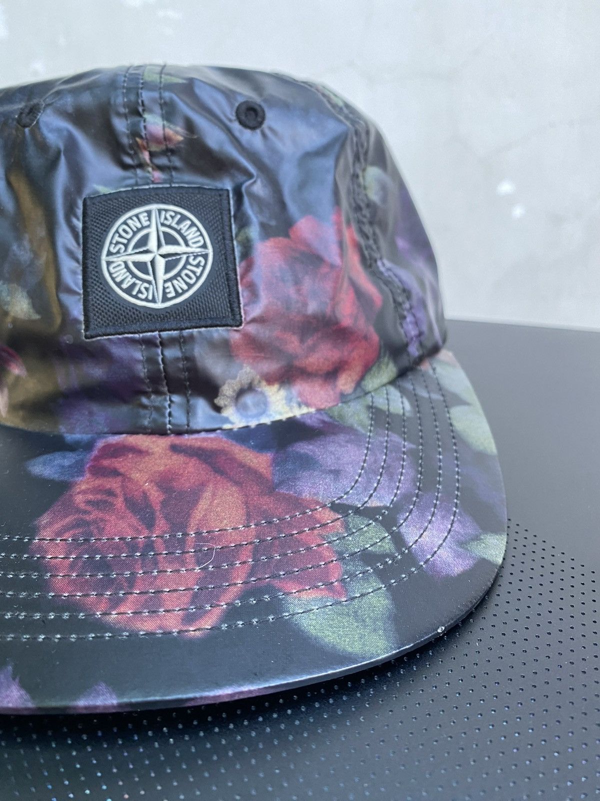 Stone Island × Supreme Stone Island X Supreme Floral Cap OS Size ONE SIZE - 2 Thumbnail