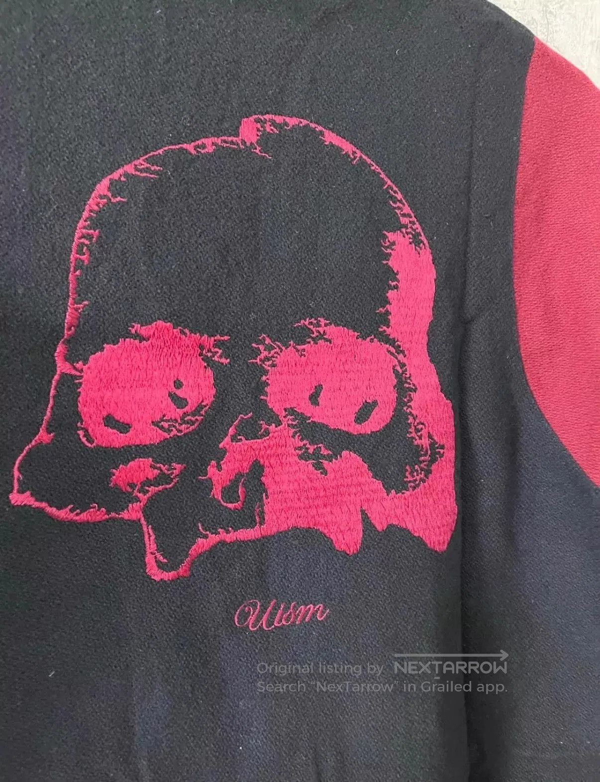 Undercover Black Skull Print Varsity Jacket Size M. Size US M / EU 48-50 / 2 - 3 Thumbnail
