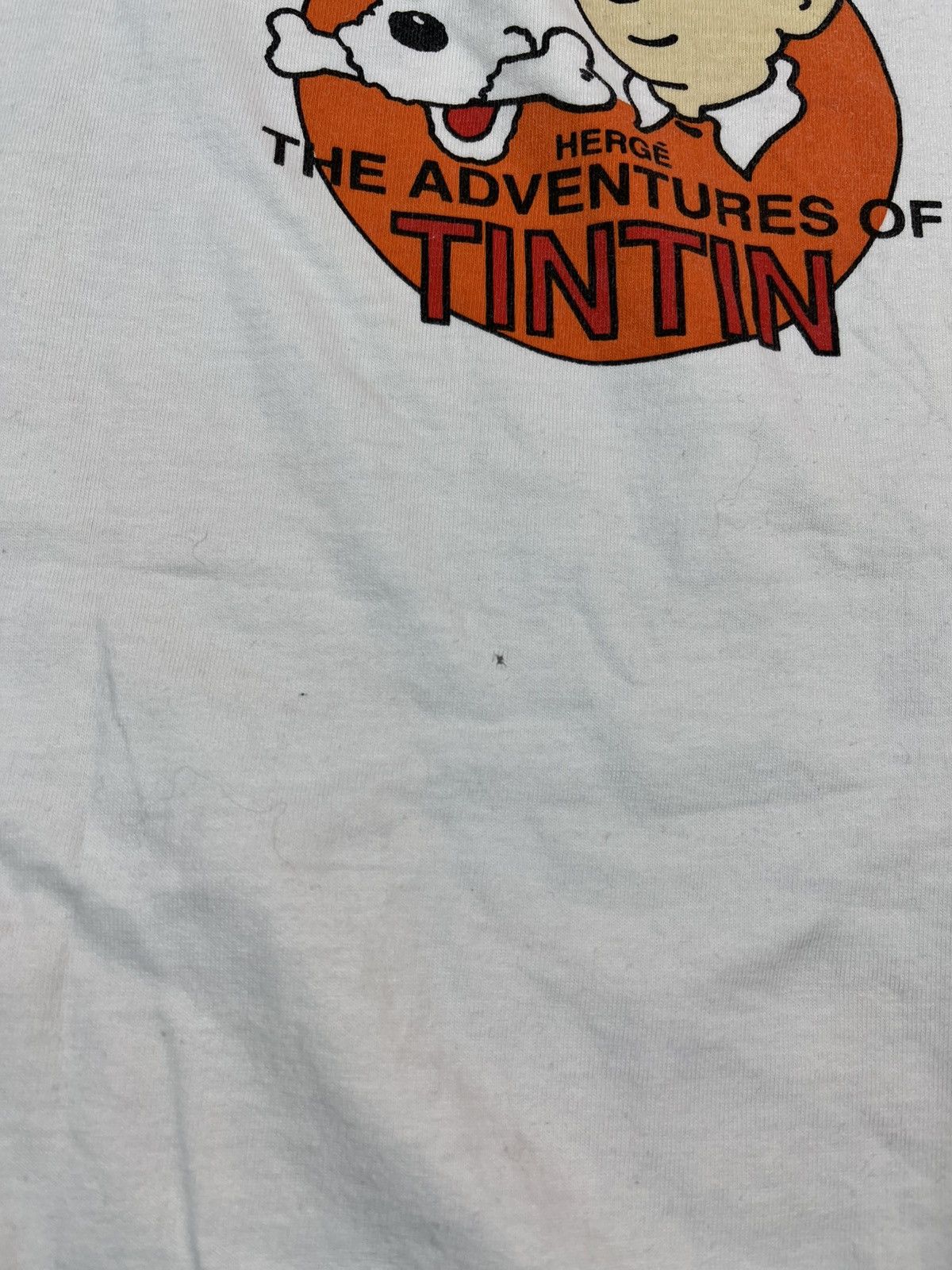 Band Tees Vintage Tintin “Destination Moon” T-Shirt 80-90s Size US L / EU 52-54 / 3 - 8 Thumbnail