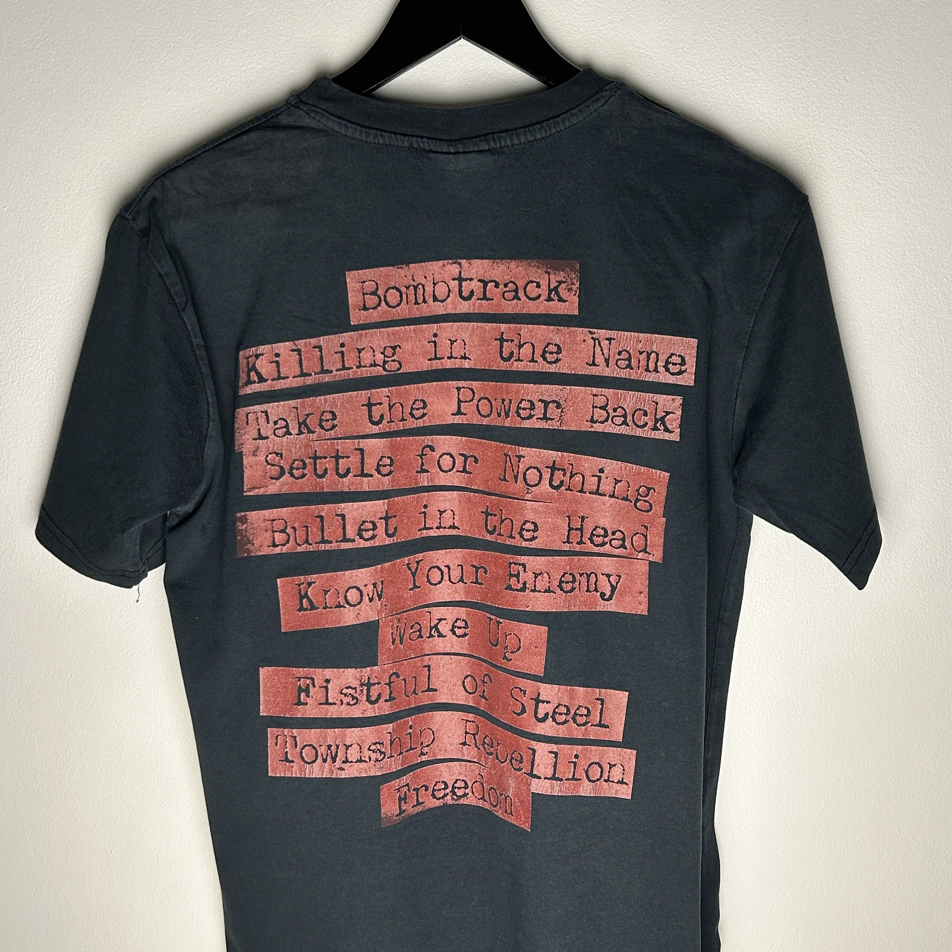 Band Tees Vintage Rage Against The Machine Burning Monk Band T-shirt Size US L / EU 52-54 / 3 - 4 Thumbnail