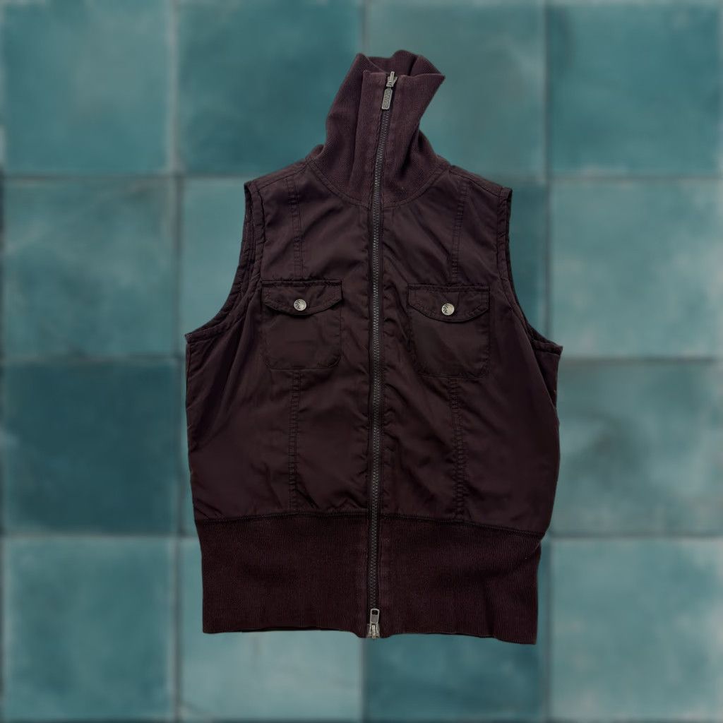 Vintage VINTAGE Columbia Vest Womens S Deep Red Full Zip Quilted Reversible Hooded Sleeveless XCO Size S / US 4 / IT 40 - 1 Thumbnail