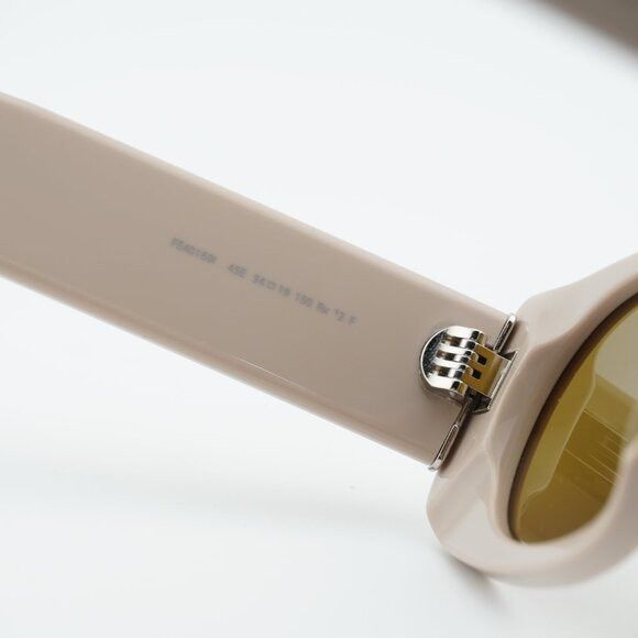 Fendi Fendi FE40169I 45E Sunglasses Shiny Brown Rectangle Frame Size ONE SIZE - 7 Thumbnail
