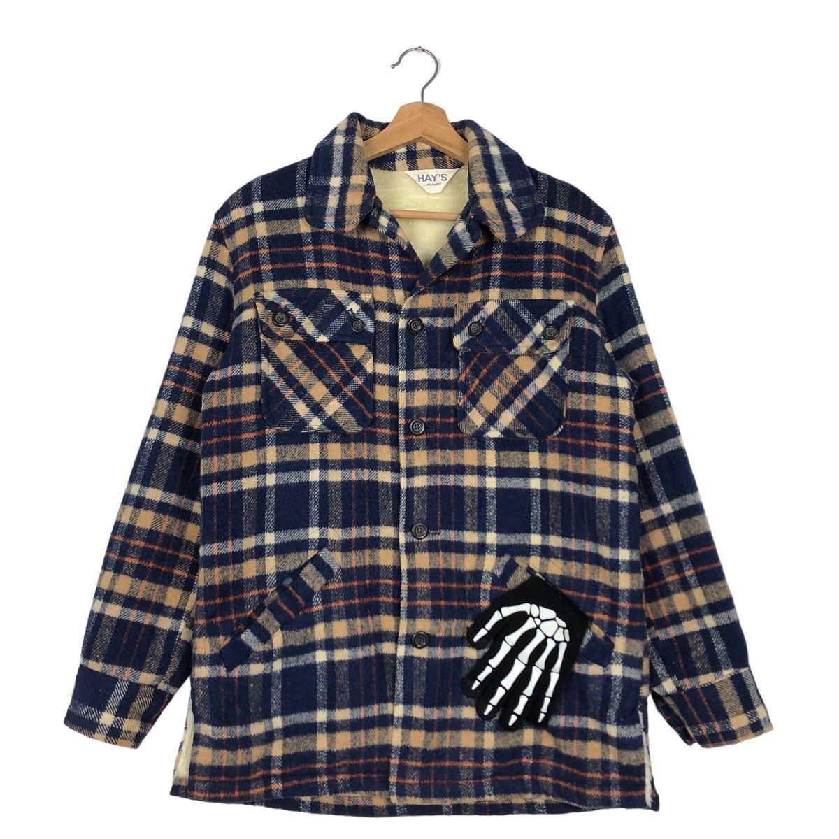 Flannel 🔥90’s Vintage Flannel Jacket Hay’s Haward Issey Miyake Size US M / EU 48-50 / 2 - 2 Thumbnail