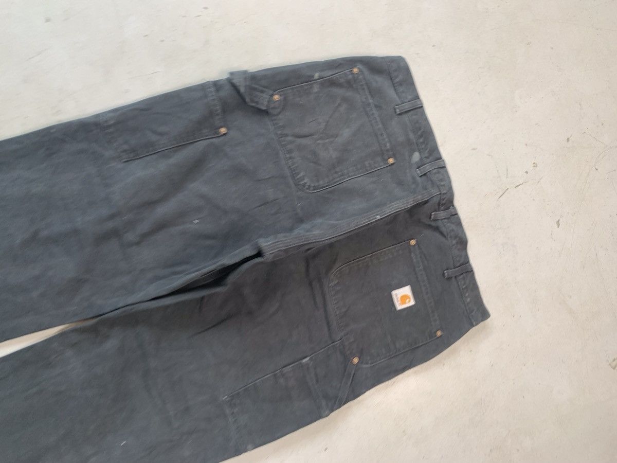 Carhartt Vintage Carhartt b01 BLK double knee denim Size US 38 / EU 54 - 8 Thumbnail