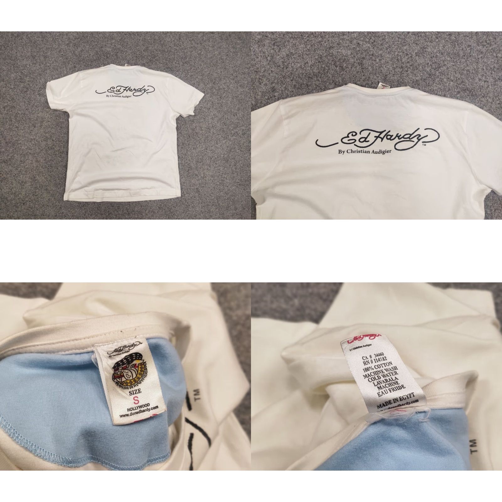 Ed Hardy VINTAGE Ed Hardy Christian Audigier Logo shirt Y2K Style Size US S / EU 44-46 / 1 - 8 Thumbnail
