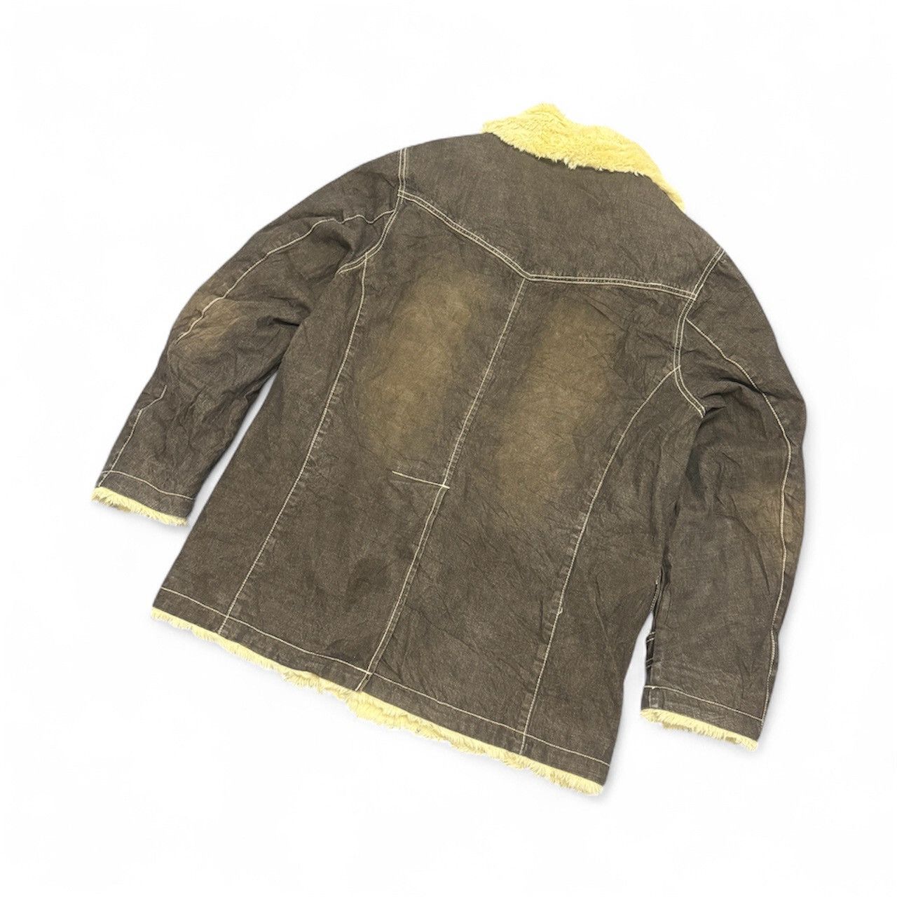 Japanese Brand Japanese Brand Allix Design Fur Denim Jacket Size US M / EU 48-50 / 2 - 4 Thumbnail