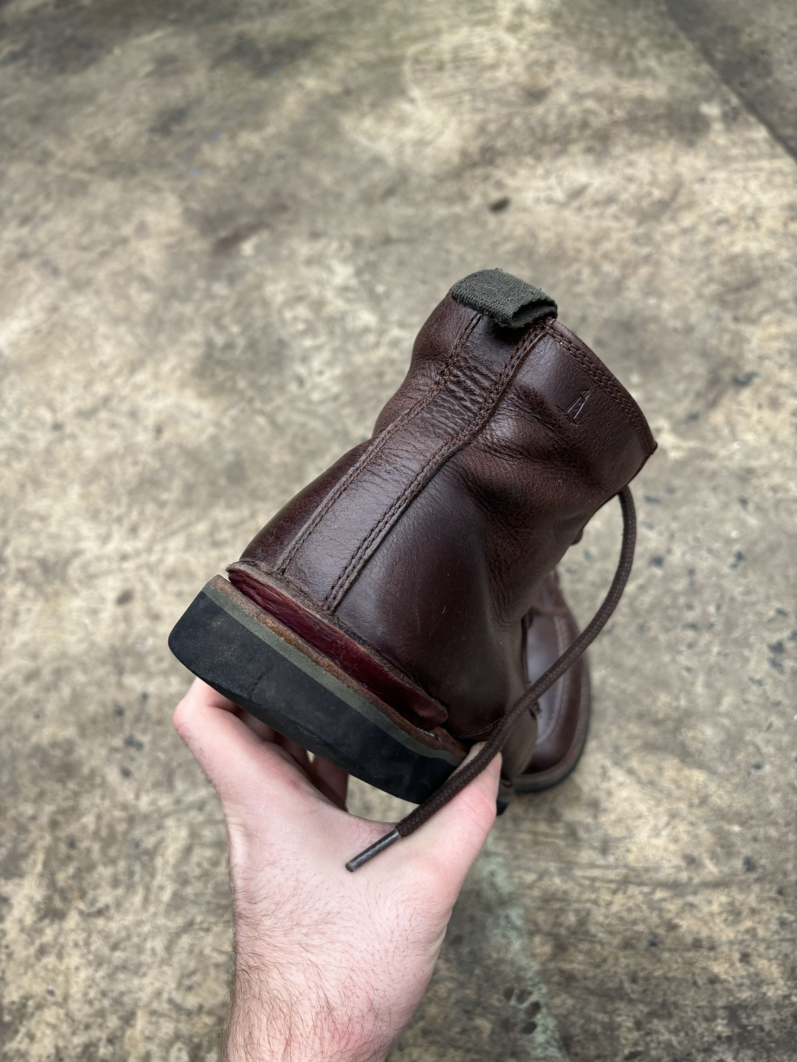 Rockport Vintage Rockport Moc Toe Brown Boots Size US 10.5 / EU 43-44 - 5 Thumbnail