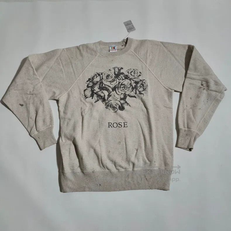 Saint Michael Saint Michael Rose print for old sweatshirts Size US M / EU 48-50 / 2 - 1 Thumbnail