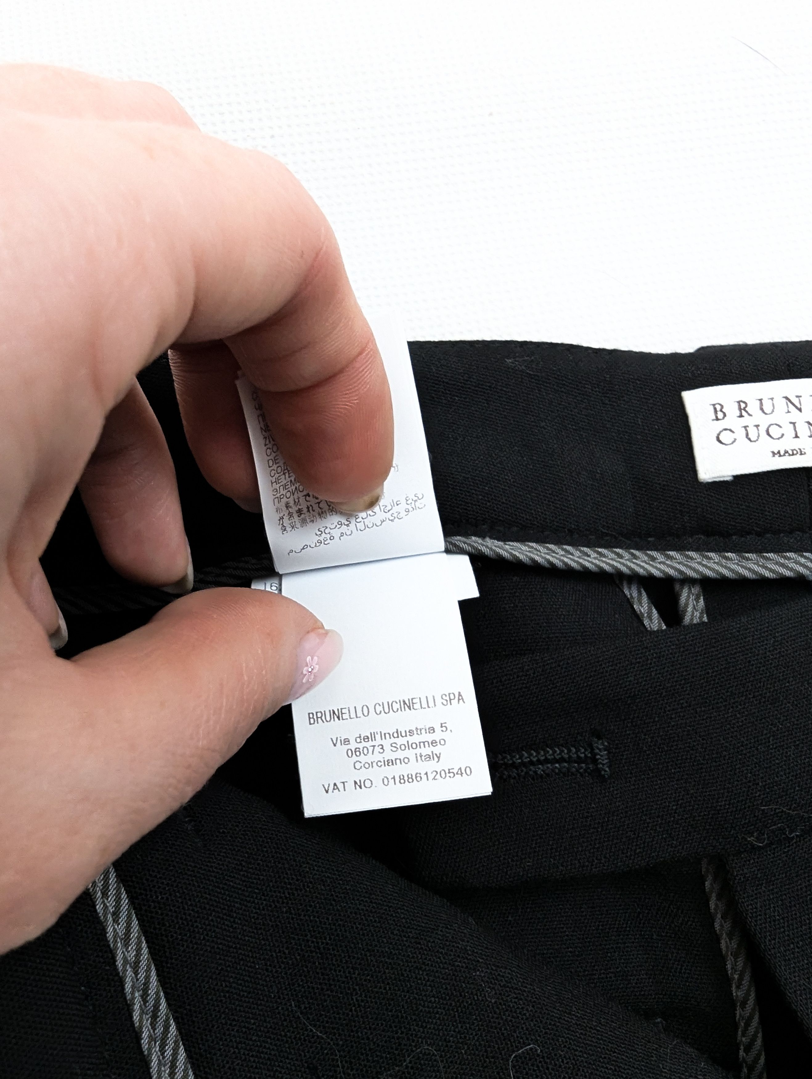 Brunello Cucinelli Brunello Cucinelli black pants trousers Size 26" / US 2 / IT 38 - 8 Thumbnail