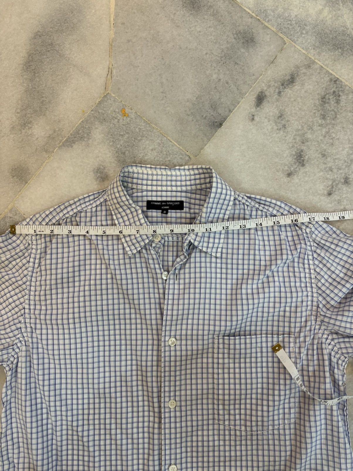 Comme des Garcons × Comme des Garcons Homme × Comme des Garcons Homme Plus AD2003 Comme Des Garcons Stripe Shirt Size US S / EU 44-46 / 1 - 9 Thumbnail
