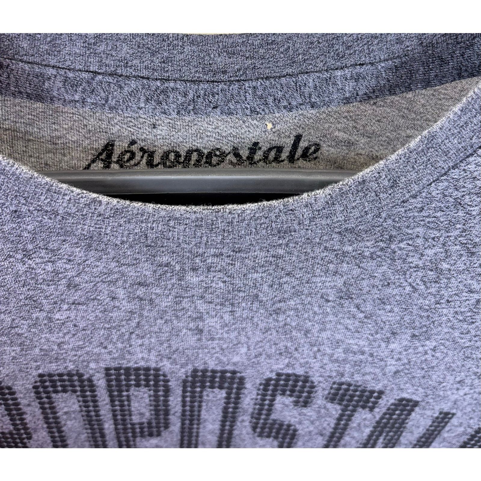 Aeropostale Aéropostale EST. 1987 Gray Graphic T-Shirt Size XL Size US XL / EU 56 / 4 - 16 Thumbnail