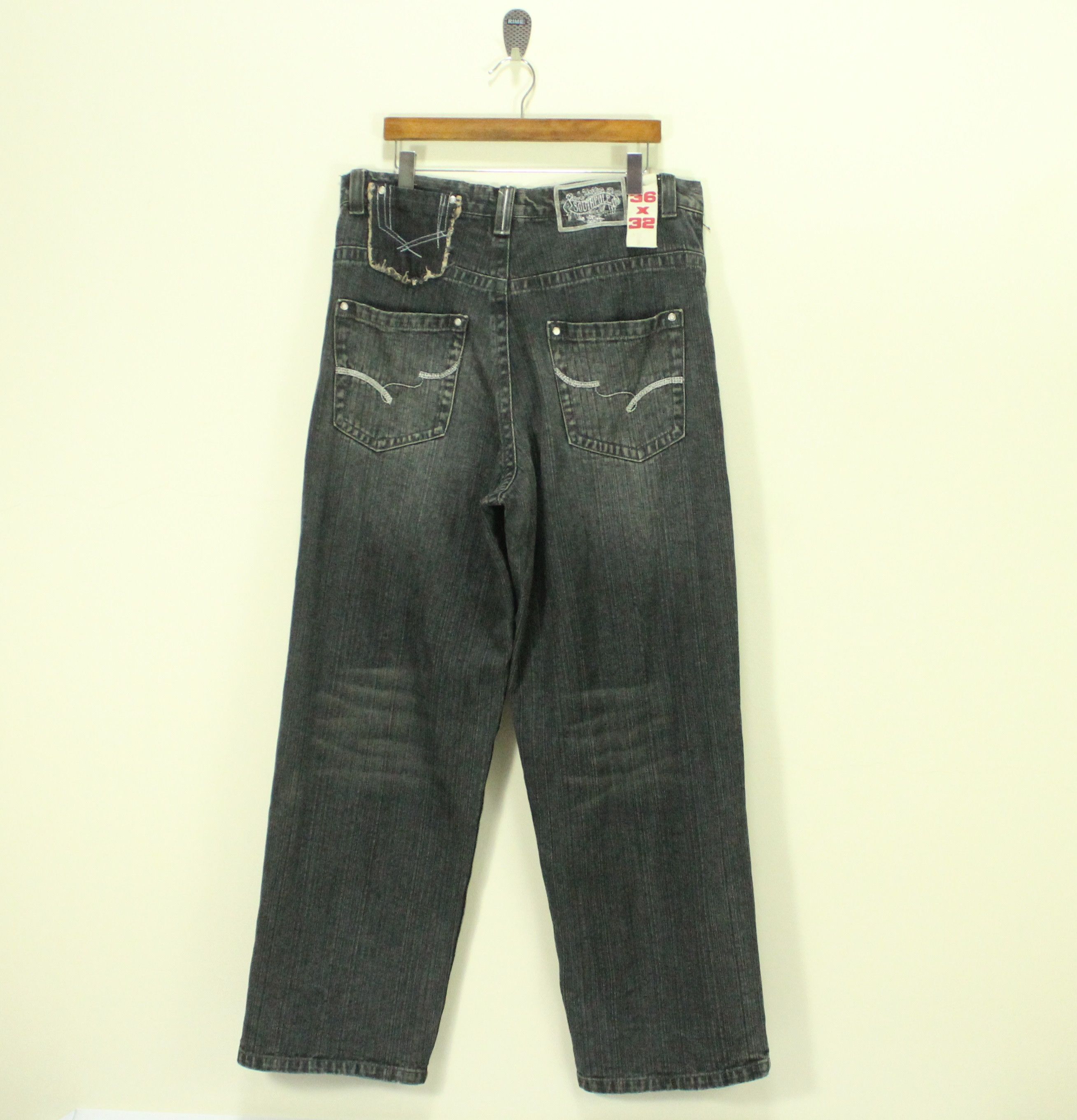 Southpole SOUTHPOLE Denim Patches Logo Baggy JNCO PNB STUSSY Size US 36 / EU 52 - 9 Thumbnail