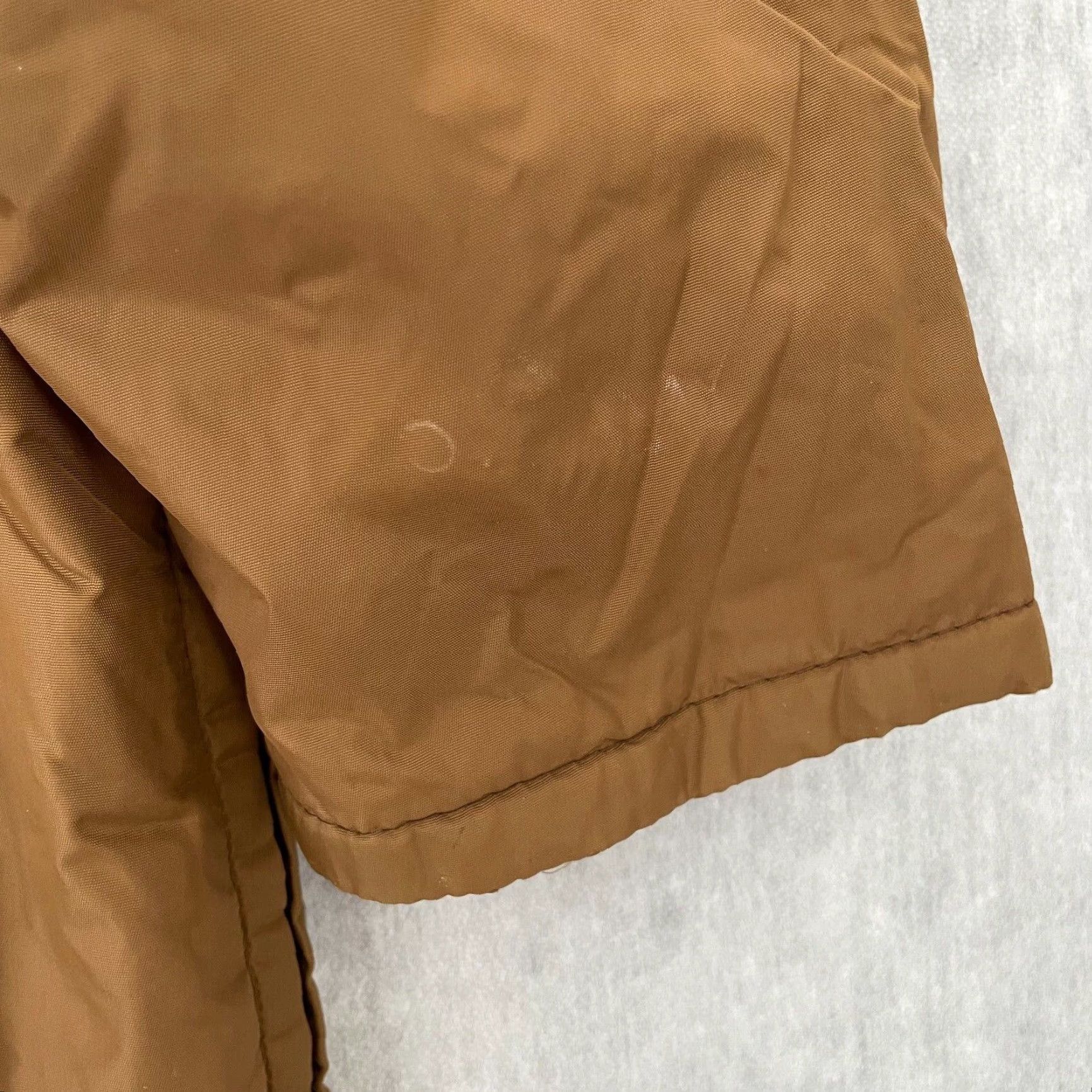 Sears Vintage Sears Men's Barn Coat Jacket 44 Brown Full Zip Lined Hunting 70s Outdoor Casual Size US S / EU 44-46 / 1 - 7 Thumbnail