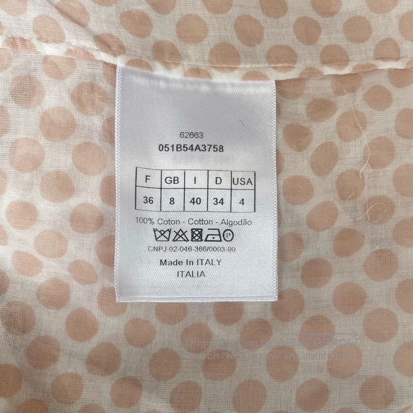 Dior pink polka dot long sleeve shirt by dior. Size US M / EU 48-50 / 2 - 6 Thumbnail