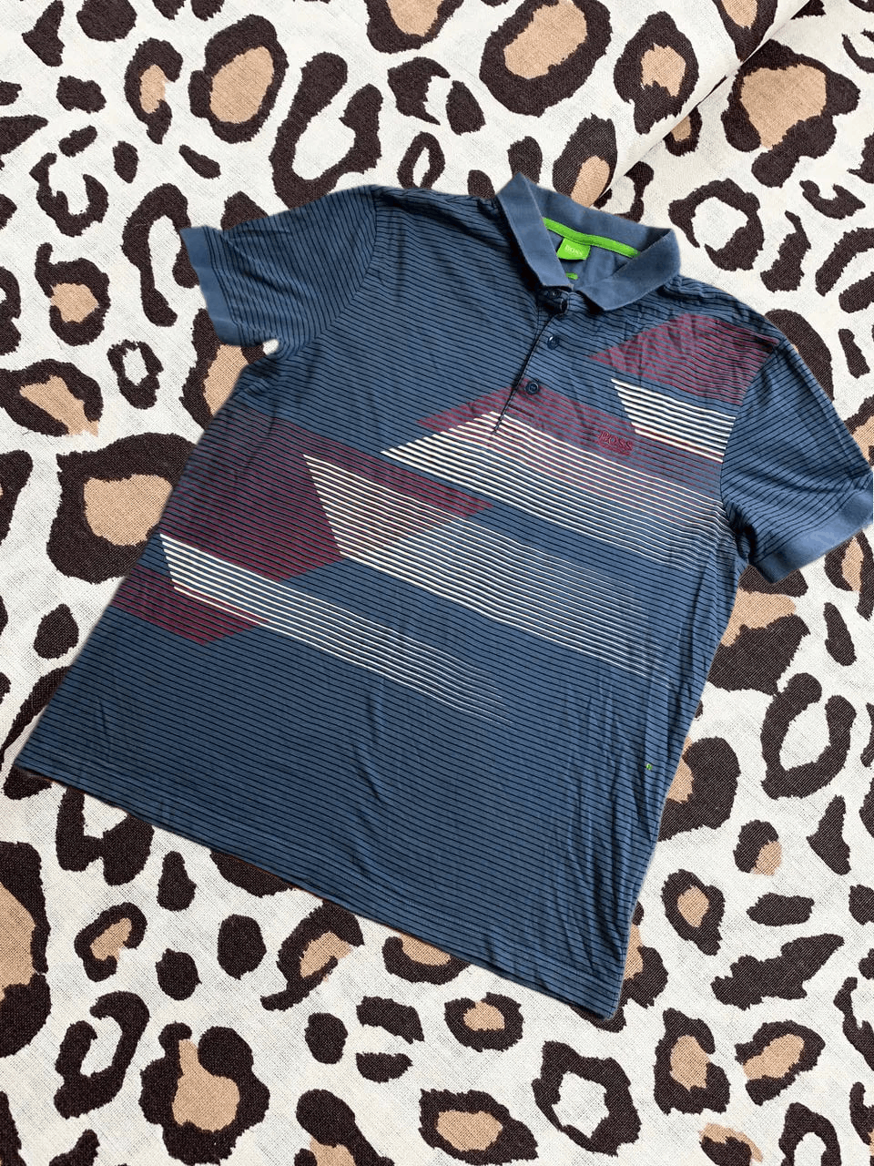 Hugo Boss Hugo Boss T-shirt Polo Size US L / EU 52-54 / 3 - 1 Thumbnail